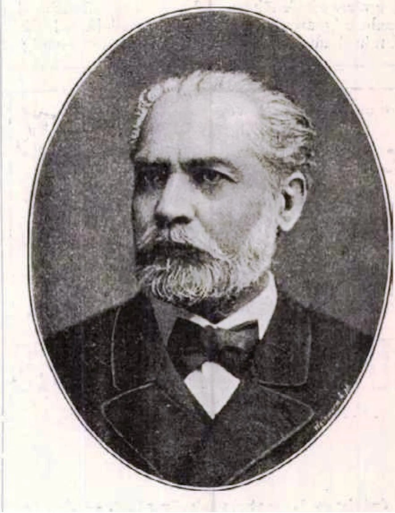 Porträt von Virgil Szilágyi (1824–1892) – Gedenkseite