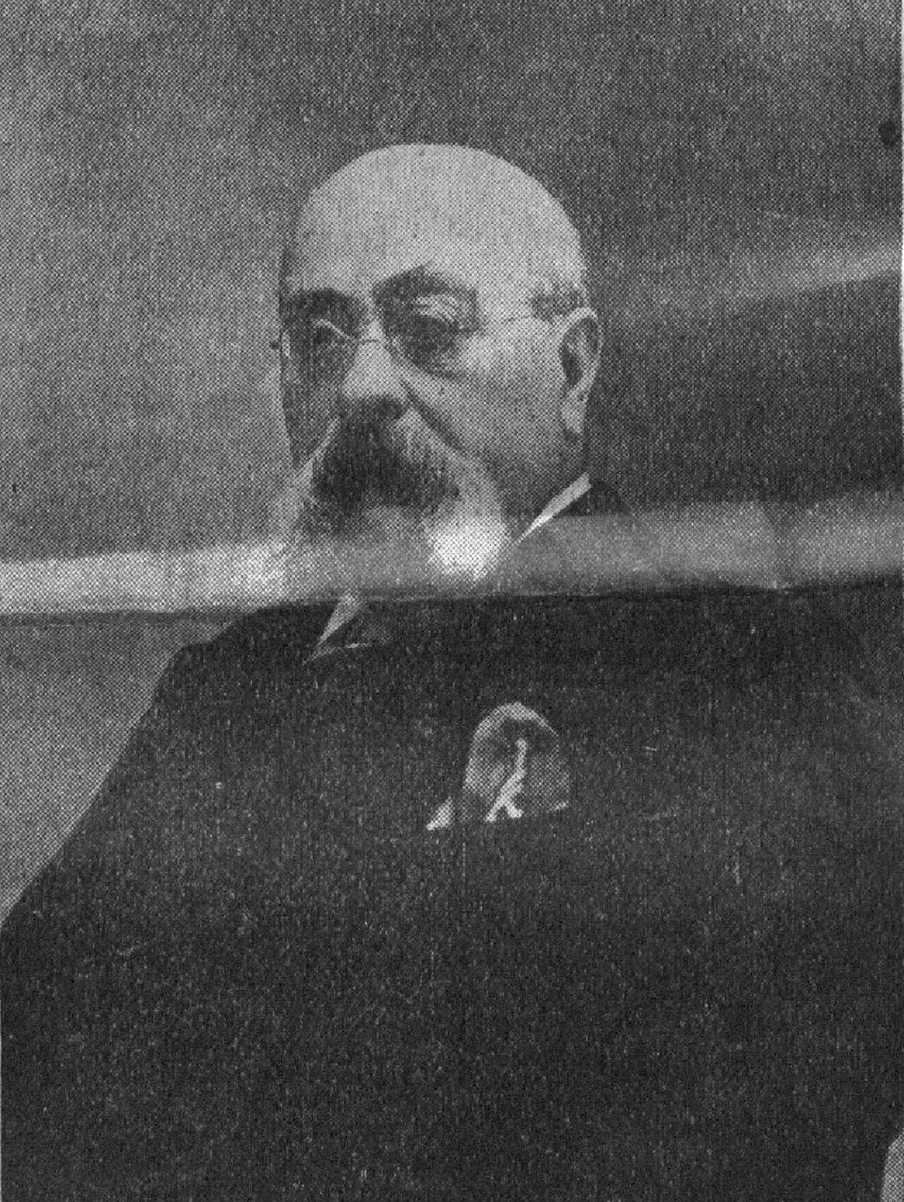 Porträt von Pantaleón Gómez Casado (1844–1923) – Gedenkseite