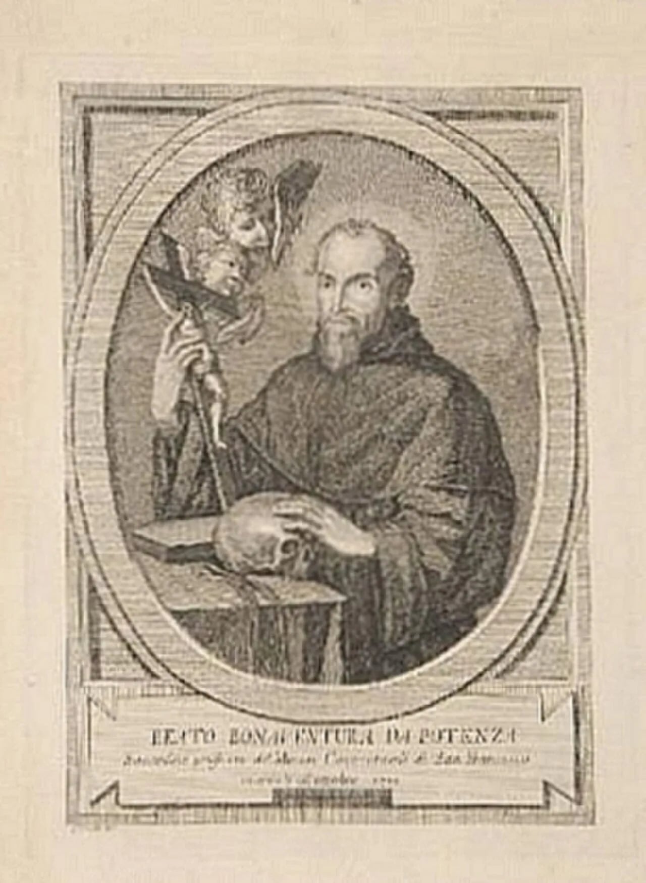 Porträt von da Potenza Bonaventura (1651–1711) – Gedenkseite