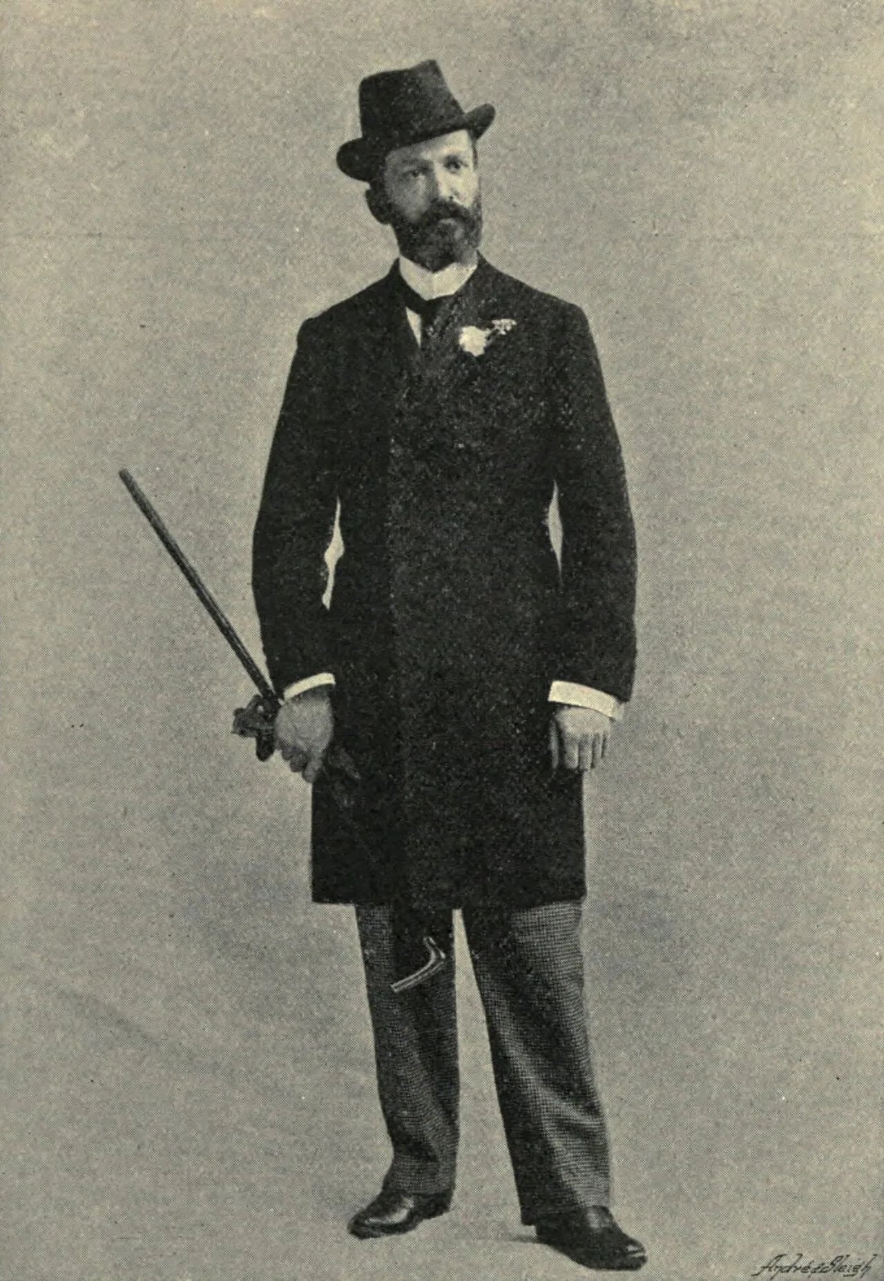 Porträt von Luigi Mancinelli (1848–1921) – Gedenkseite