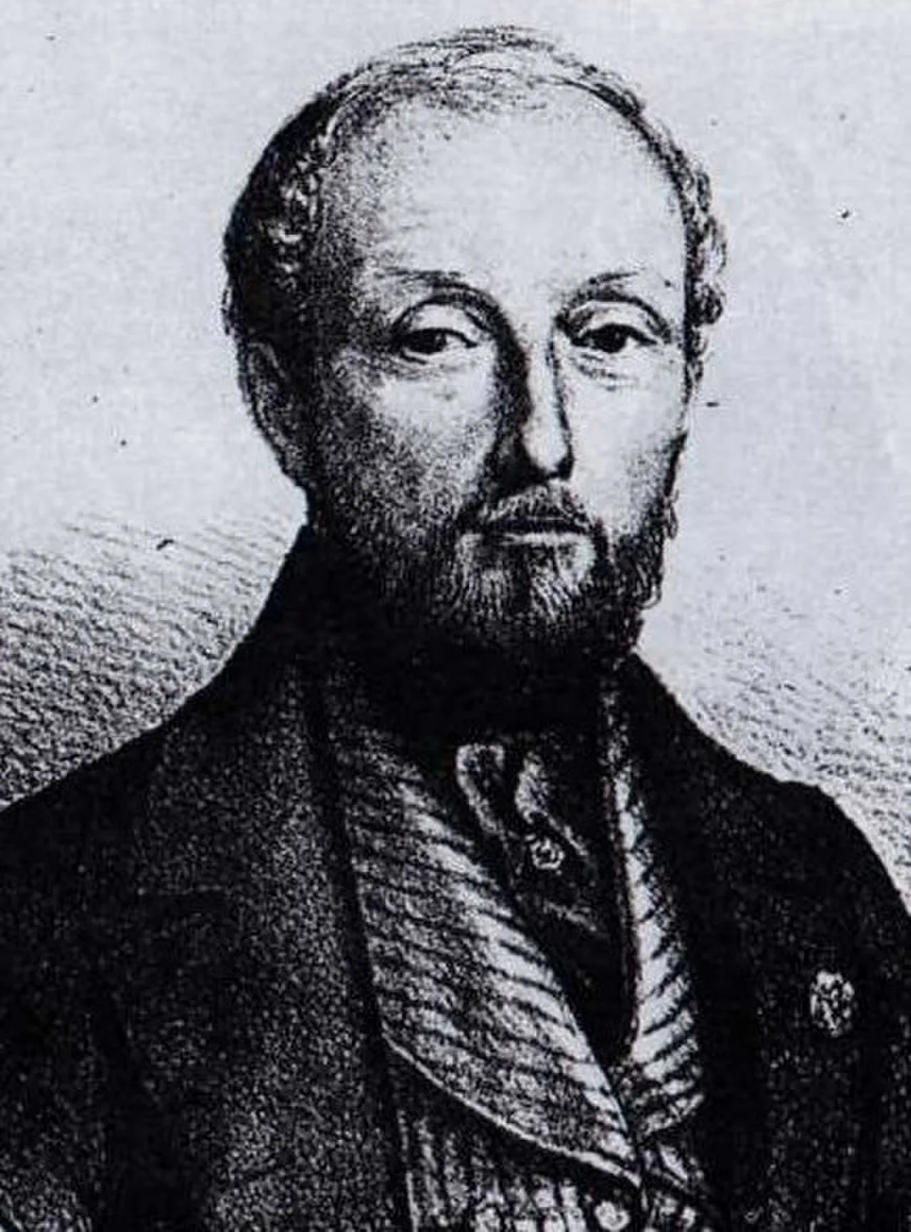 Porträt von Casimir-Louis-Victurnien de Rochechouart de Mortemart (1787–1875) – Gedenkseite