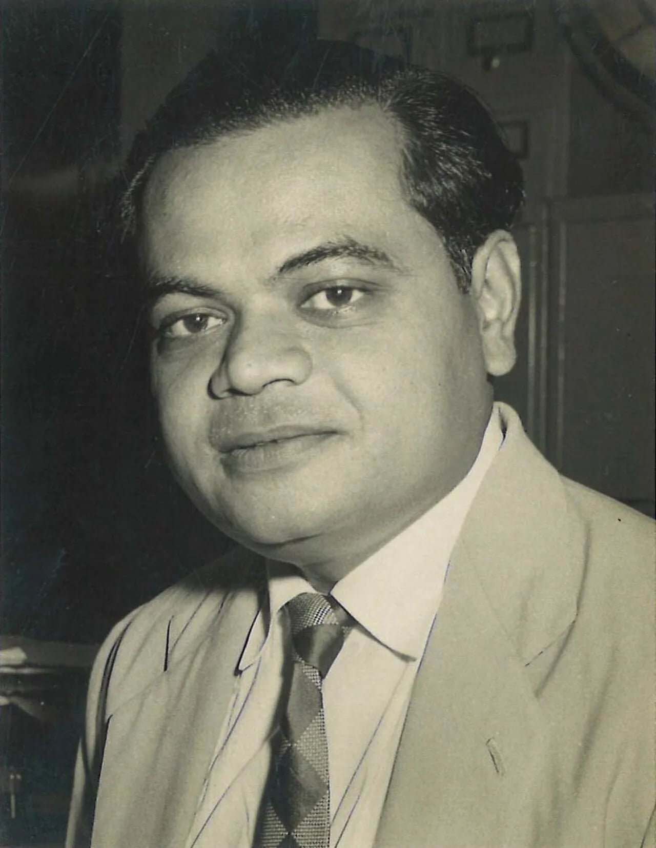 Porträt von Chunilal Madia (1922–1968) – Gedenkseite