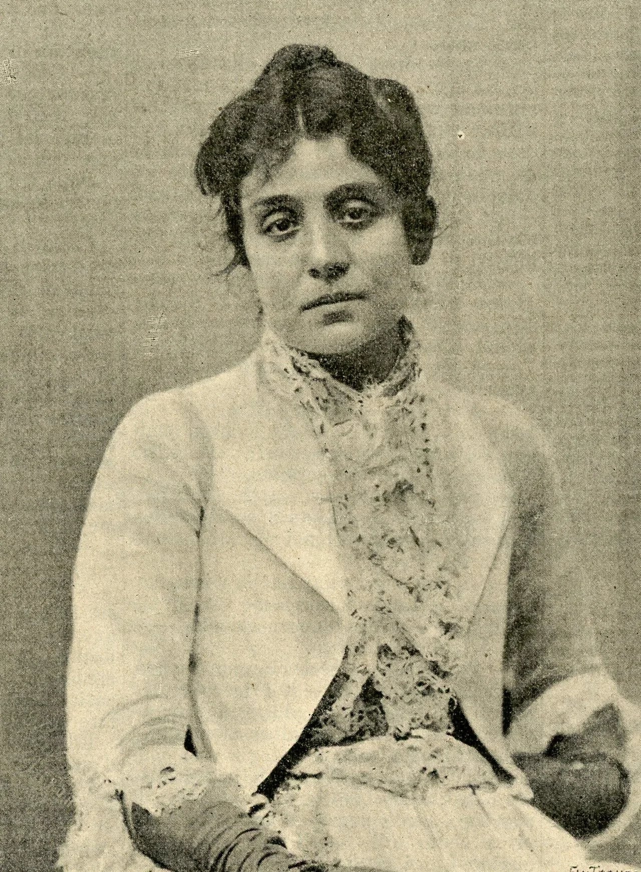 Porträt von Eleonora Duse (1858–1924) – Gedenkseite
