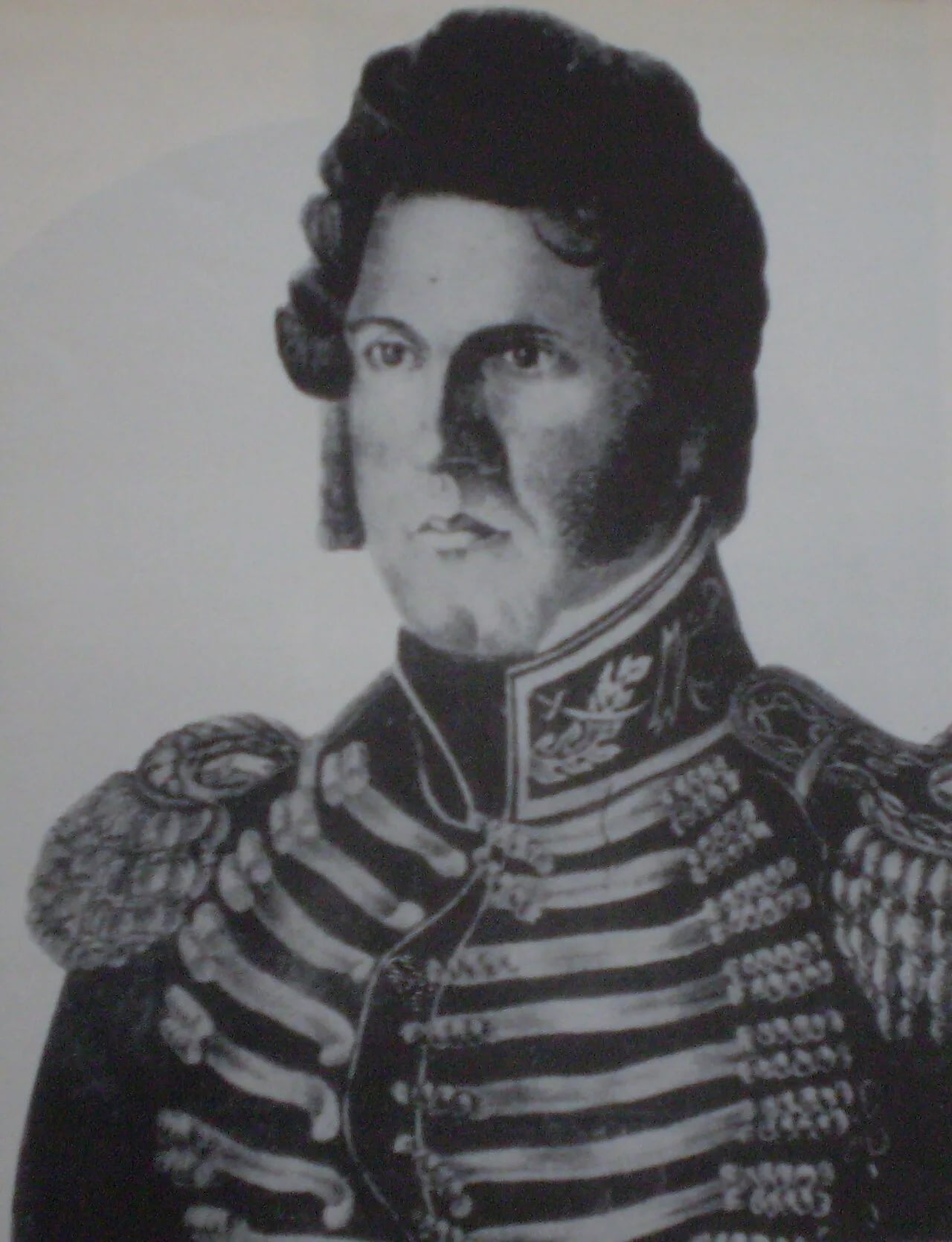 Porträt von Pascual Echagüe (1797–1867) – Gedenkseite