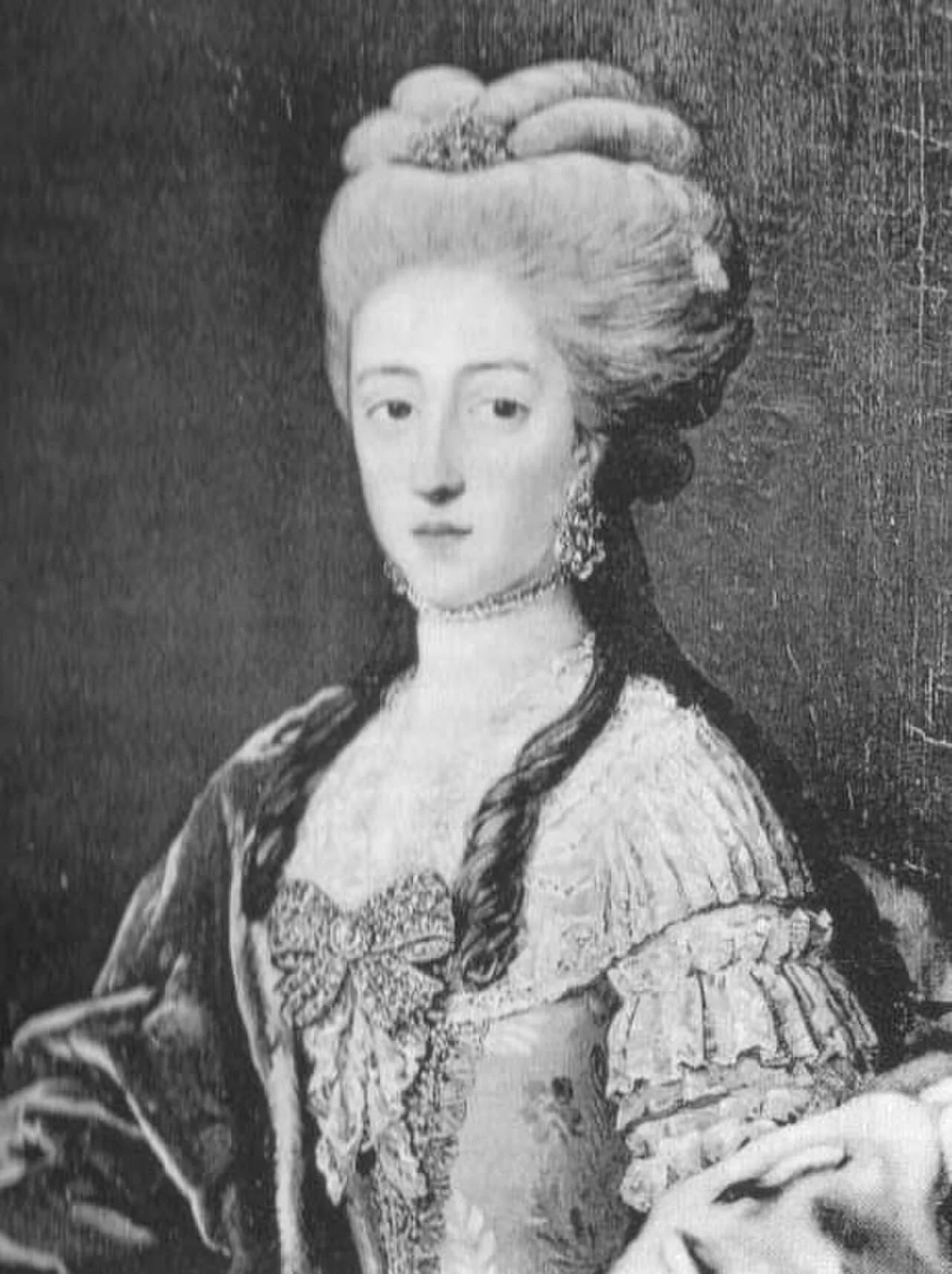 Portrait of Maria Carolina von Savoyen (1764–1782) – memorial page