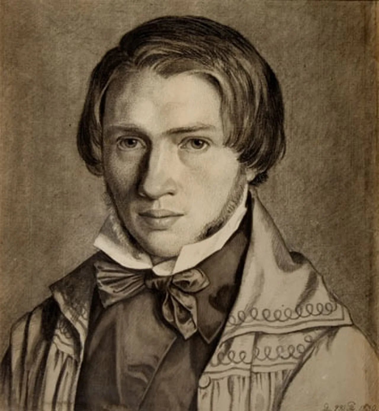 Porträt von P. C. Skovgaard (1817–1875) – Gedenkseite