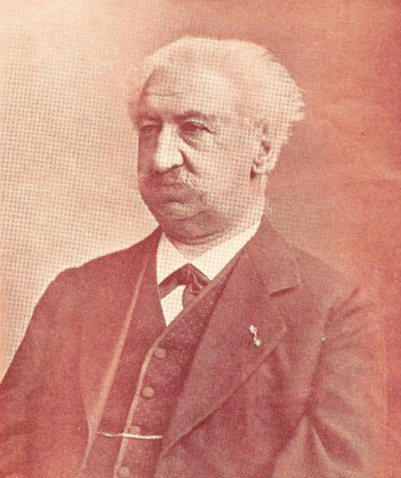 Porträt von Jacobus Joannes Hartman (1851–1924) – Gedenkseite