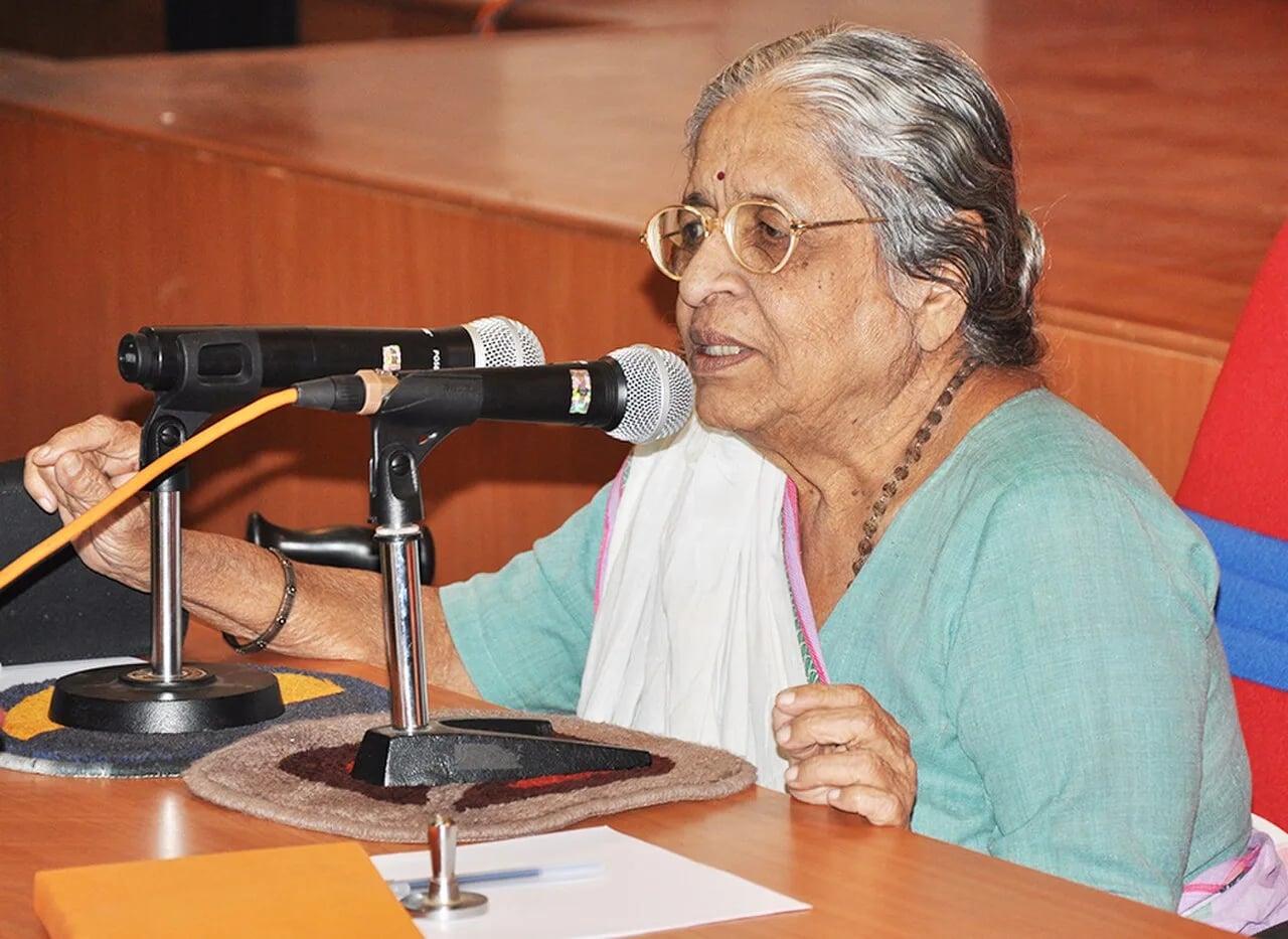Portrait of Dhiruben Patel (1926–2023) – memorial page