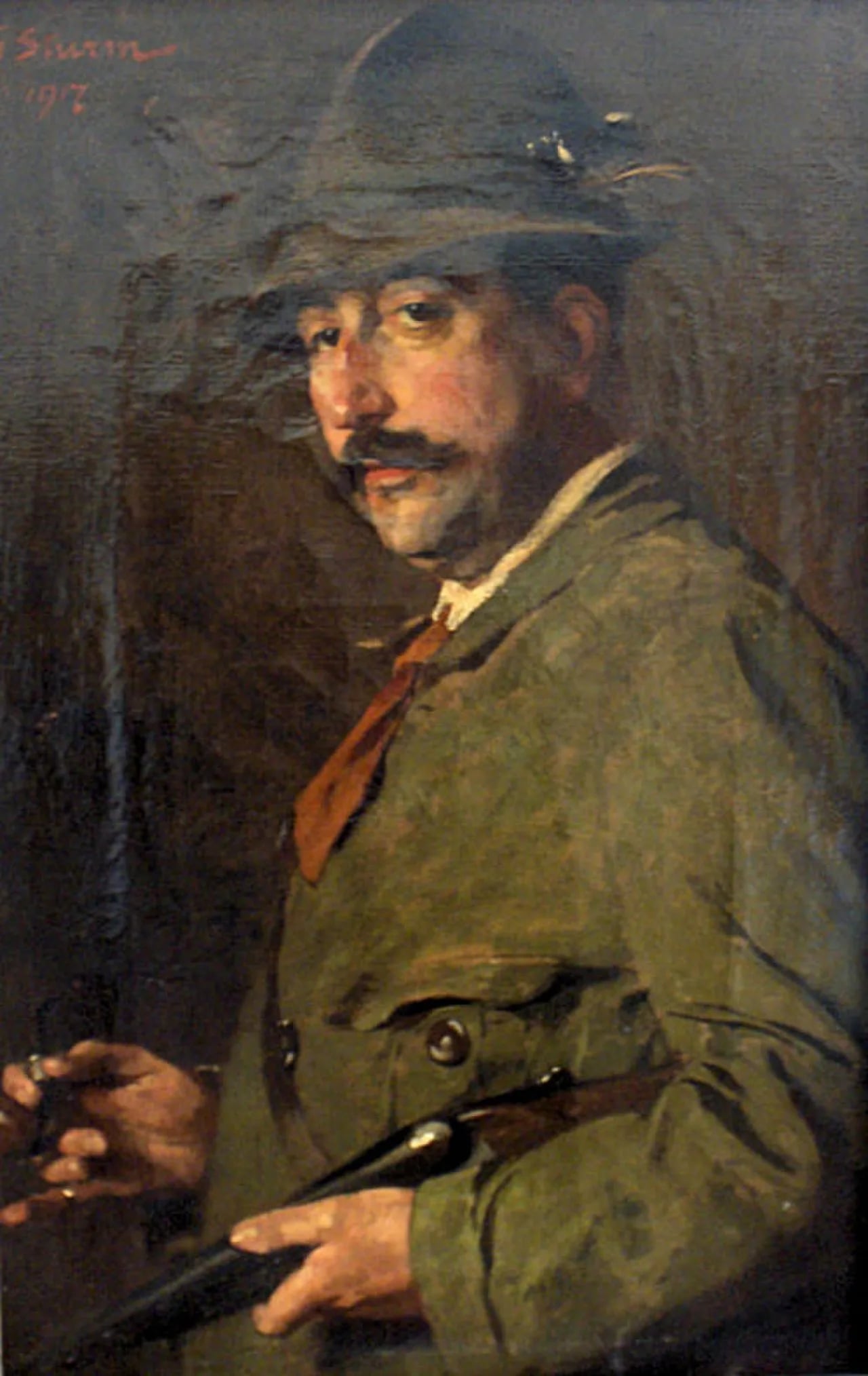Portrait of August Falise (1875–1936) – memorial page
