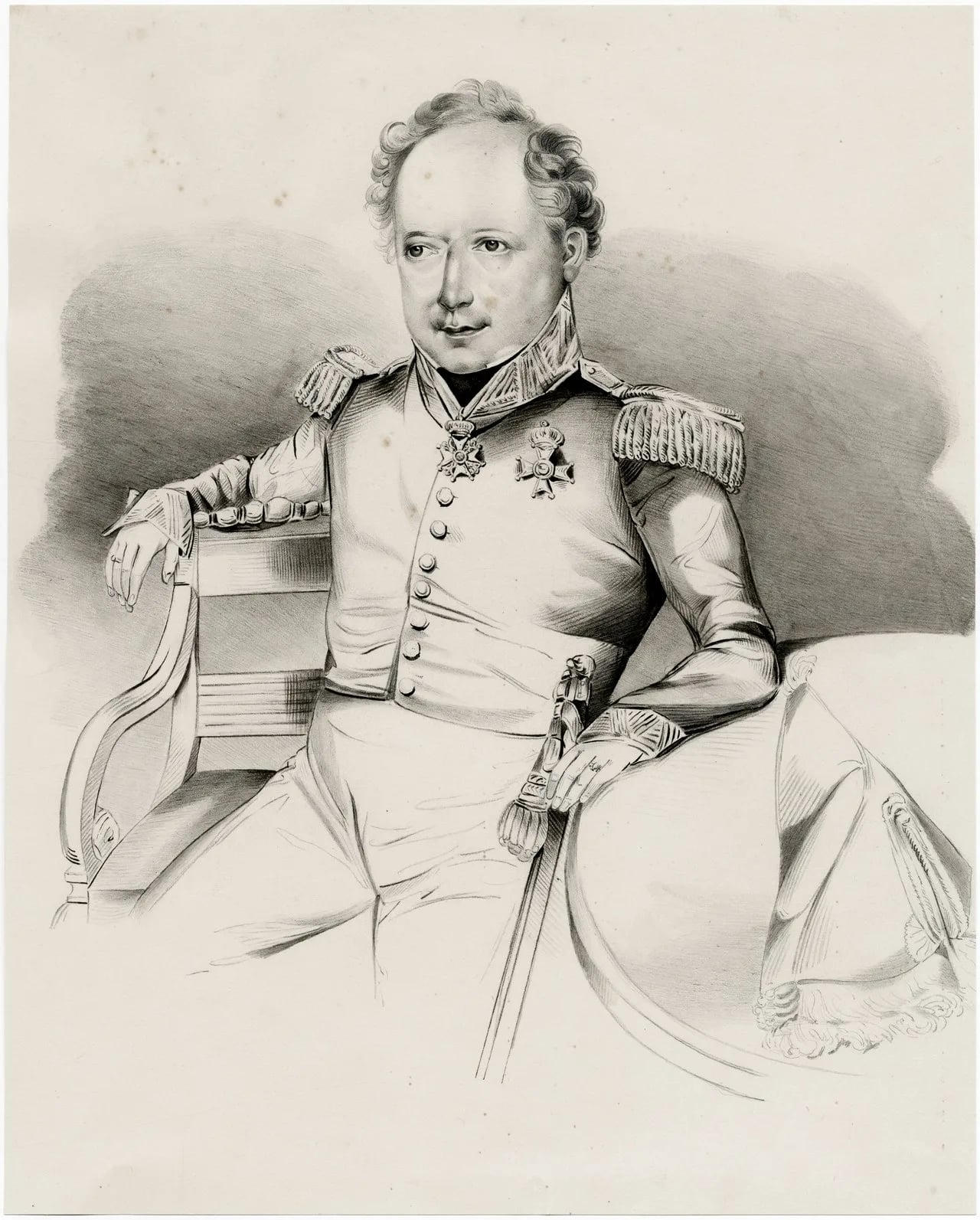 Portrait of Evert Ludolph van Heeckeren (1784–1838) – memorial page