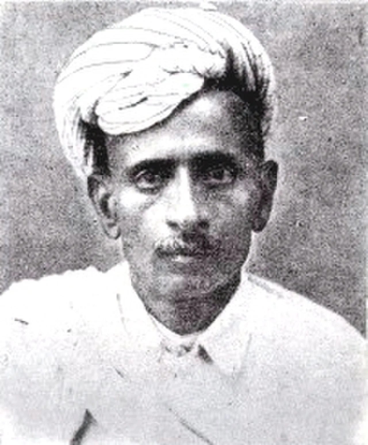 Porträt von Damodar Botadkar (1870–1924) – Gedenkseite