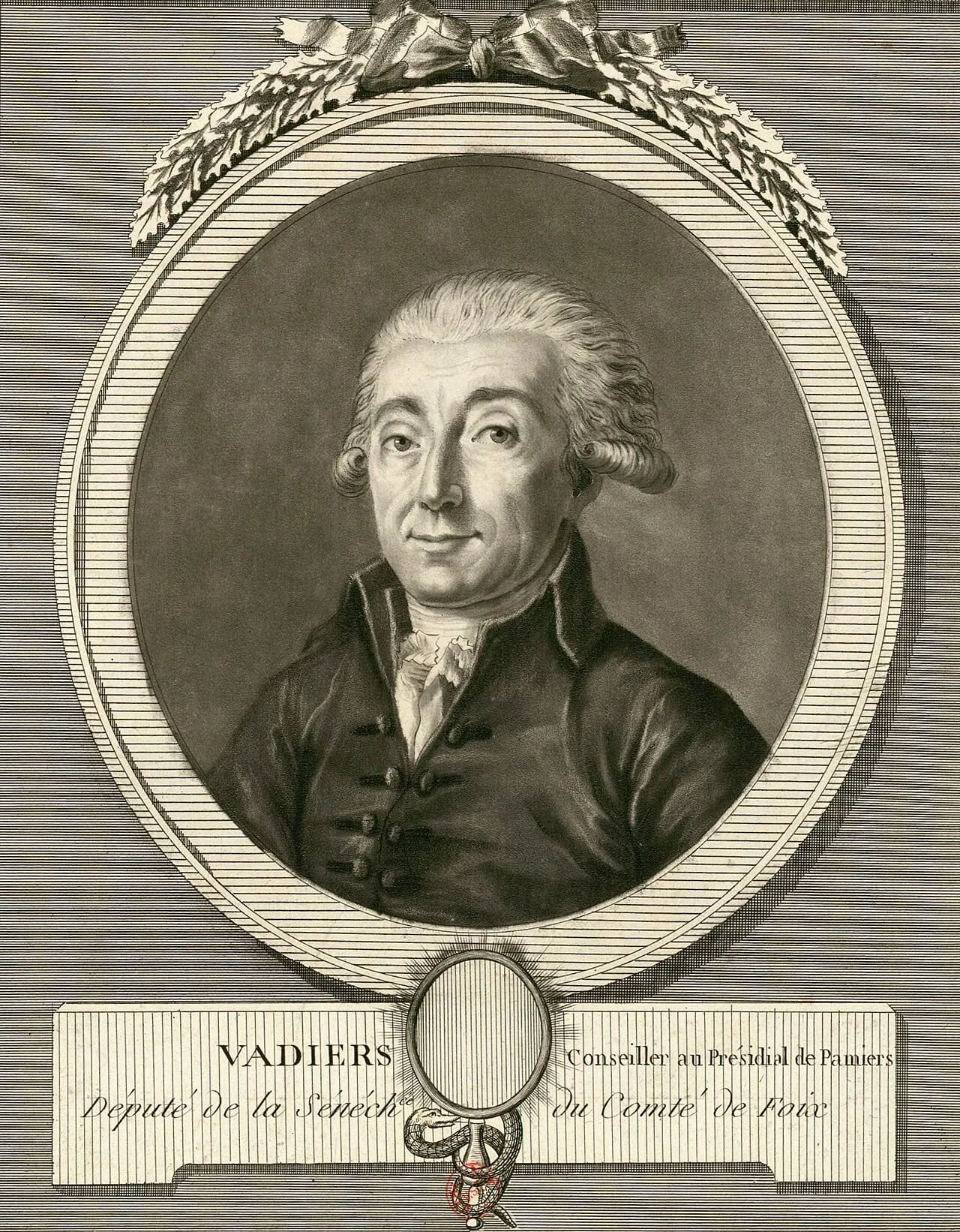 Portrait of Marc Guillaume Alexis Vadier (1736–1828) – memorial page