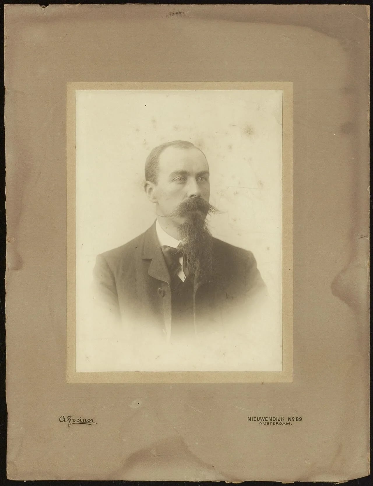 Portrait of Zeeger Gulden (1875–1960) – memorial page