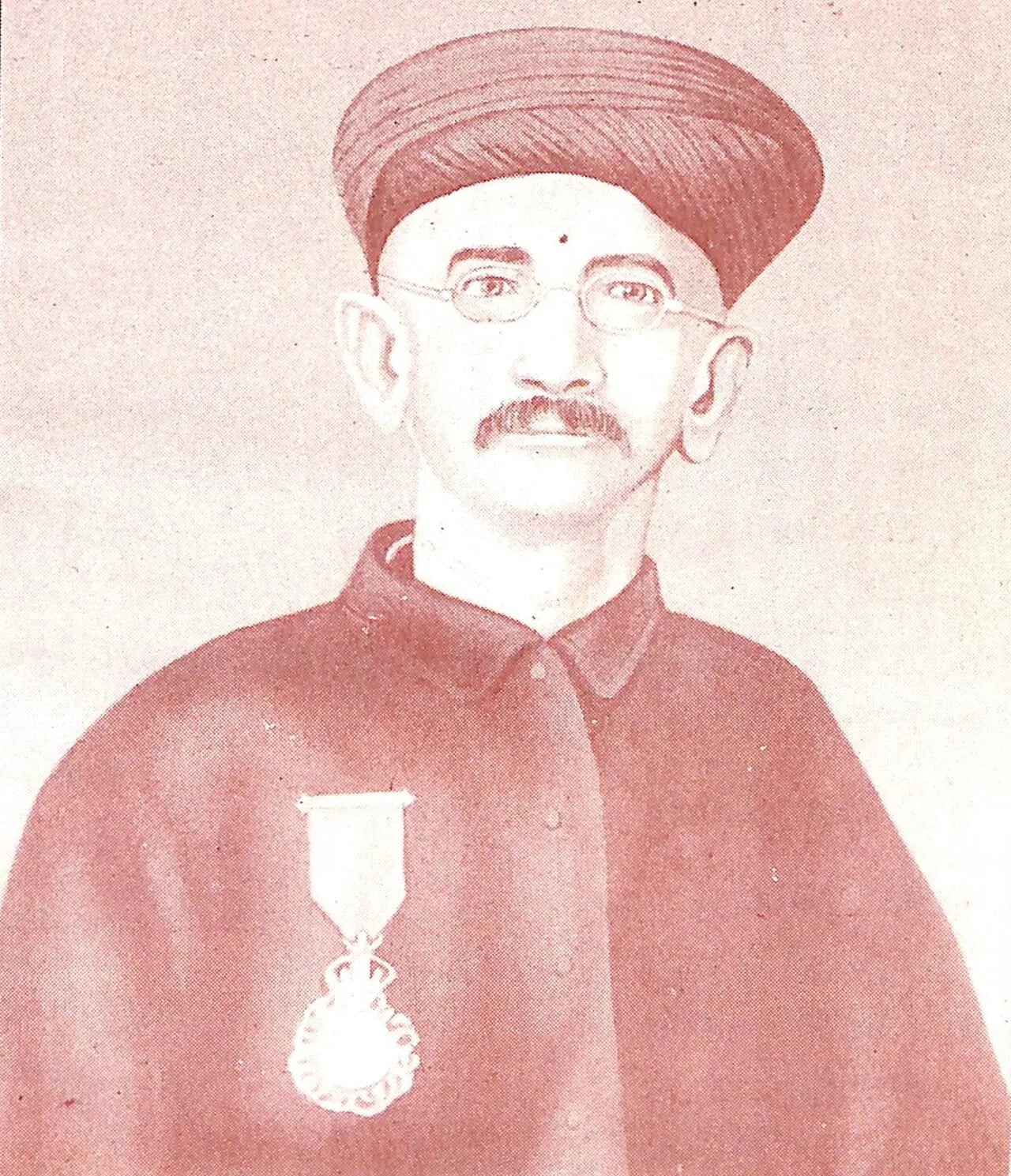 Porträt von Mahipatram Nilkanth (1829–1891) – Gedenkseite