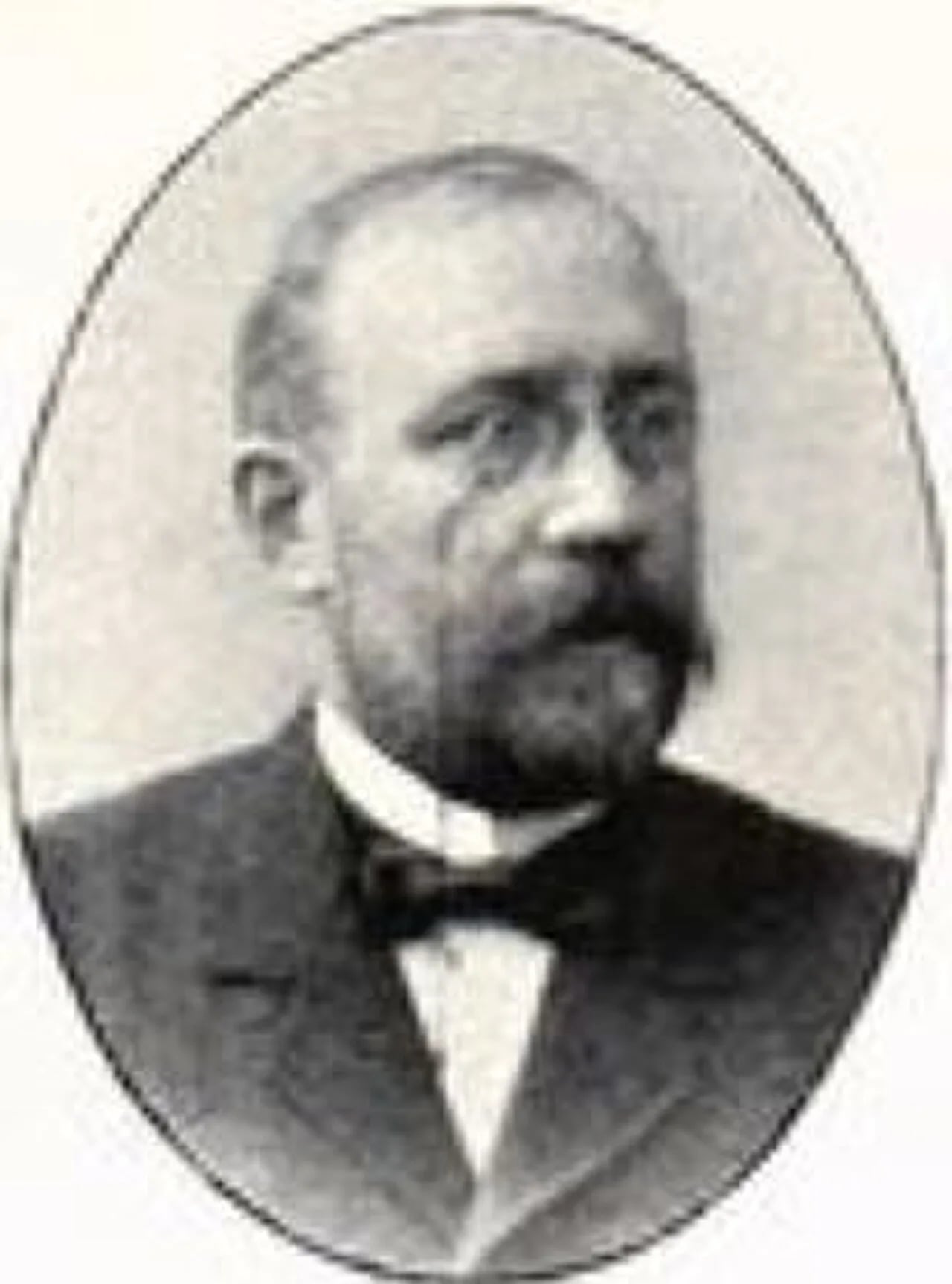 Porträt von Fredrik Eichstädt (1855–1910) – Gedenkseite