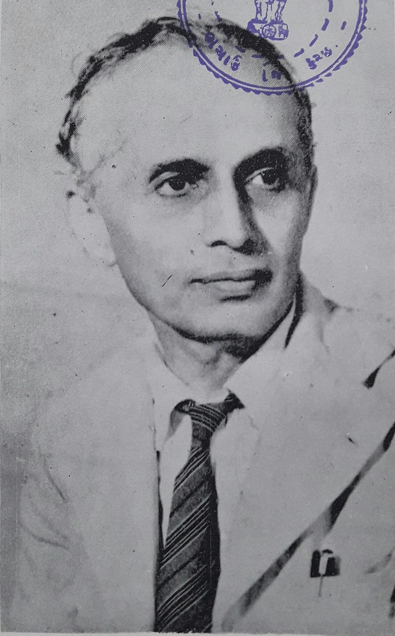 Porträt von Ramanlal Vasantlal Desai (1892–1954) – Gedenkseite