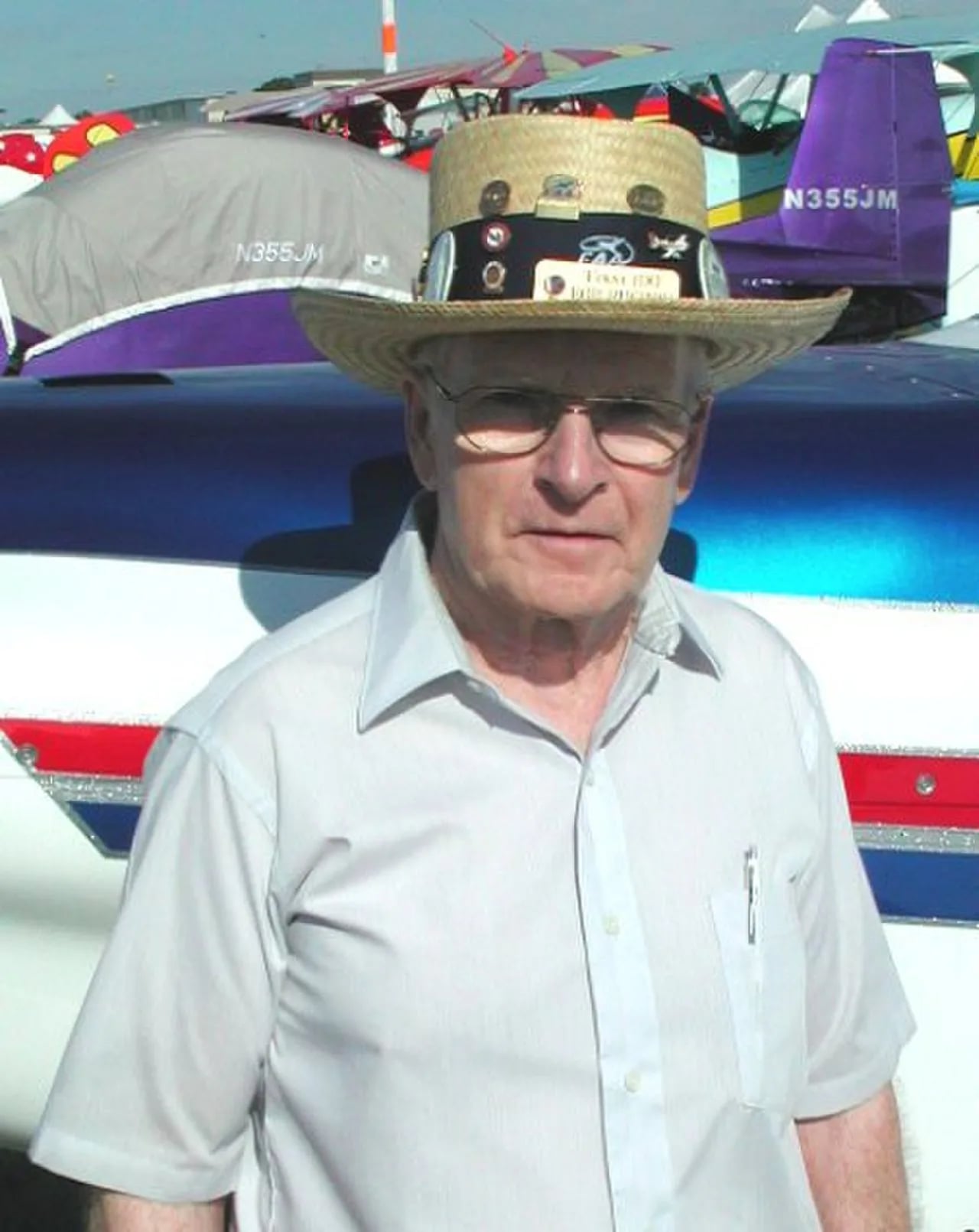Portrait of Robert Bushby (1927–2018) – memorial page