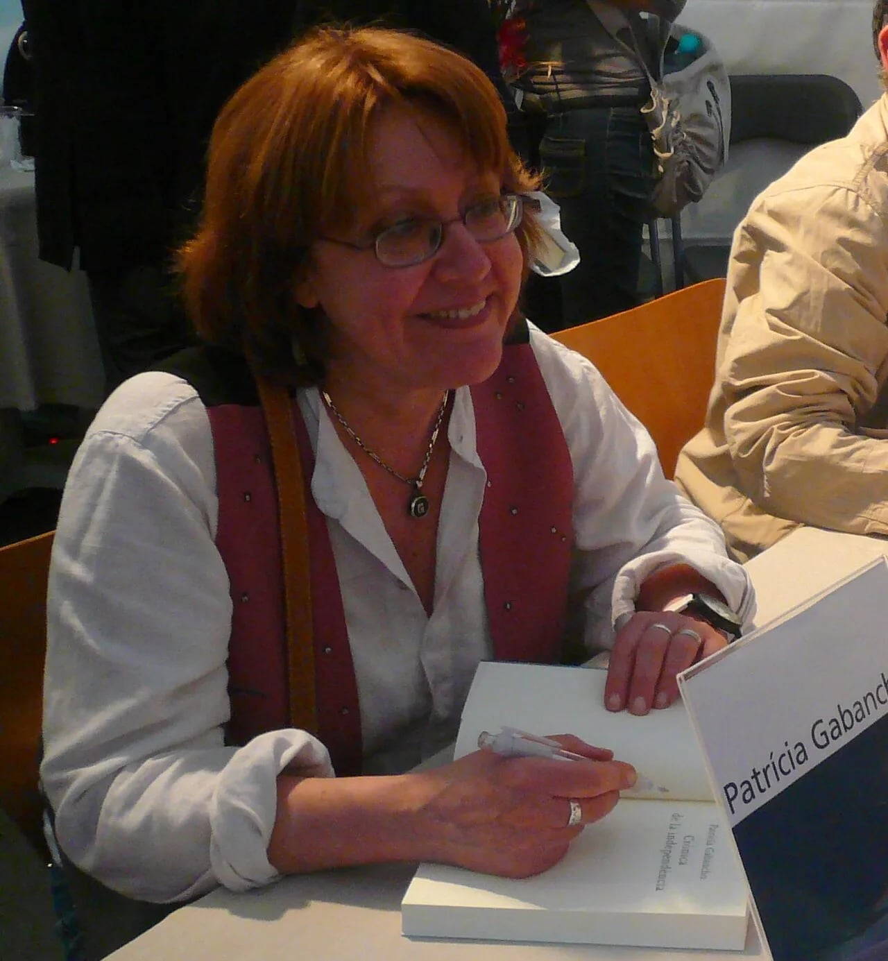 Portrait of Patrícia Gabancho i Ghielmetti (1952–2017) – memorial page