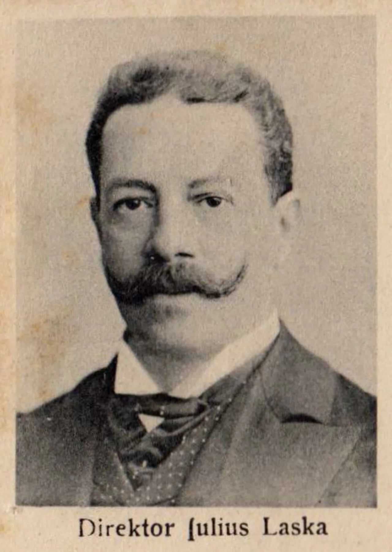 Portrait of Julius Laska (1850–1933) – memorial page