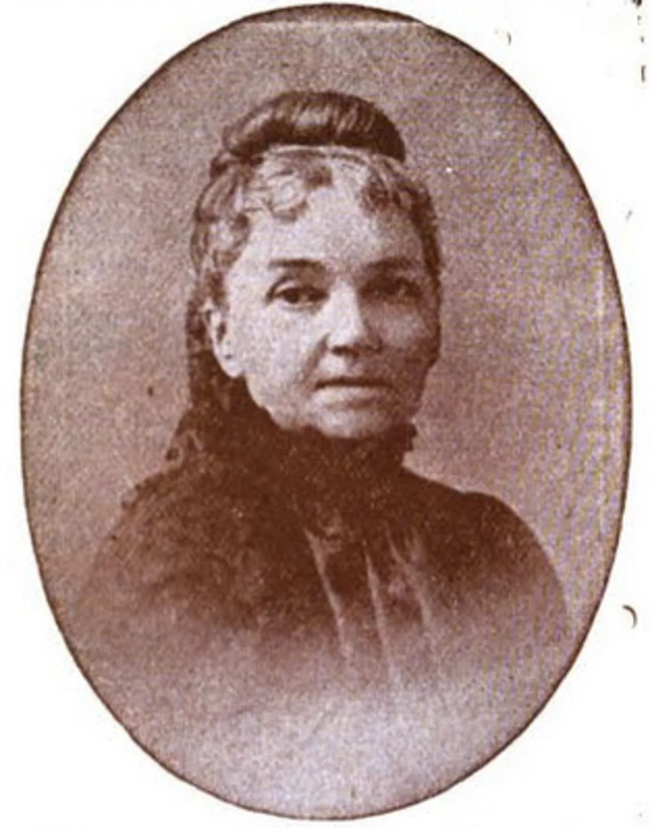 Porträt von Annie Chambers Ketchum (1824–1904) – Gedenkseite