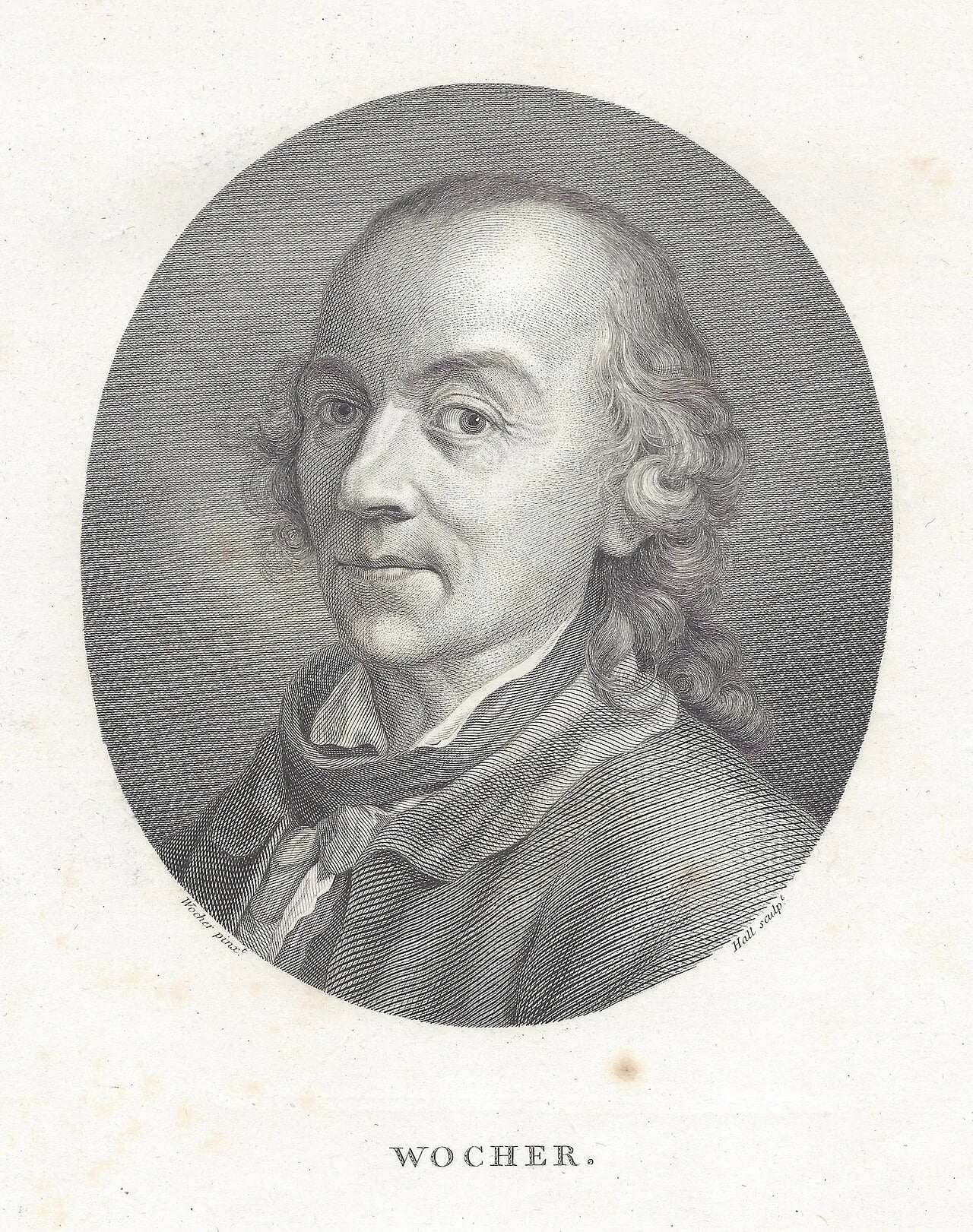 Porträt von Marquard Wocher (1760–1830) – Gedenkseite