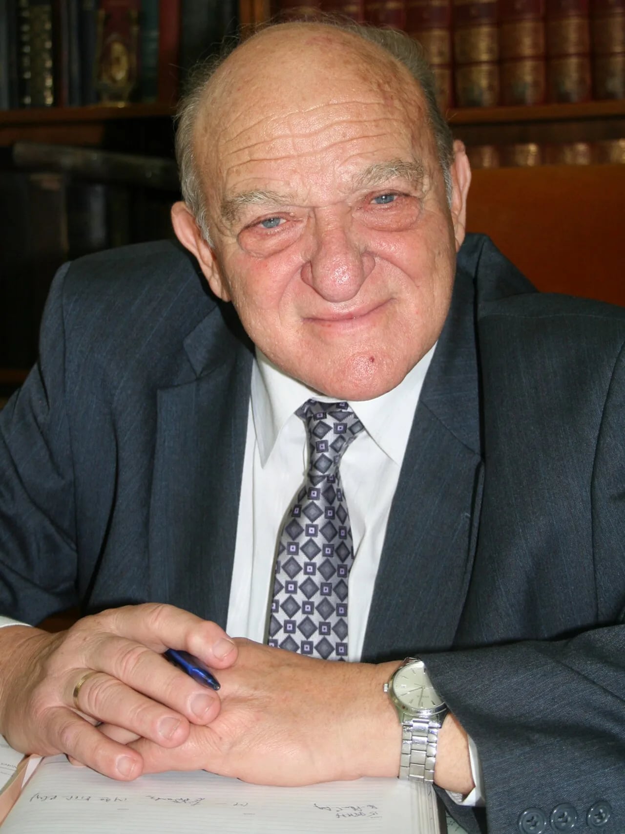 Portrait of Aurel Vainer (1932–2021) – memorial page