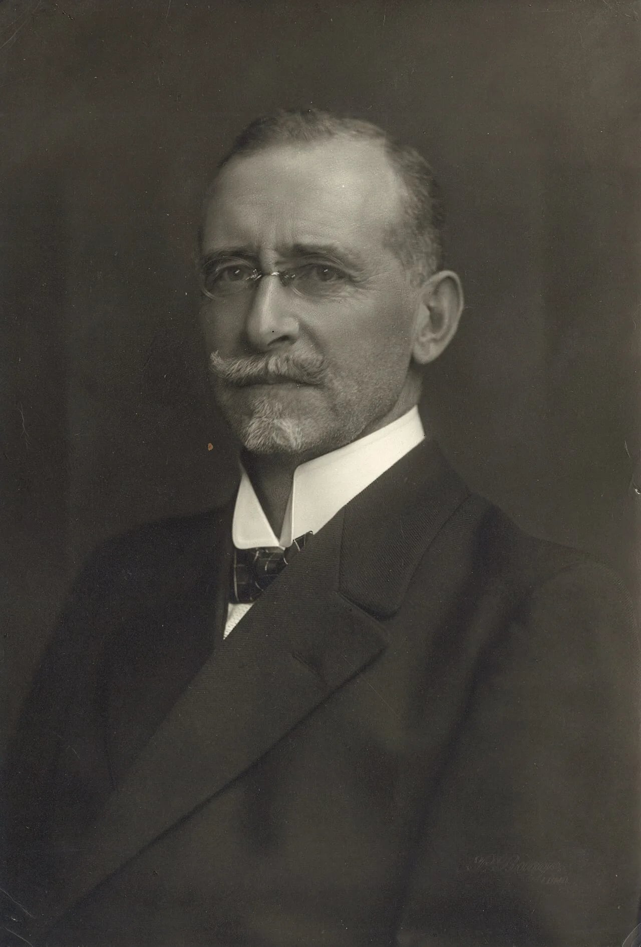 Porträt von Emanuel Walberg (1873–1951) – Gedenkseite