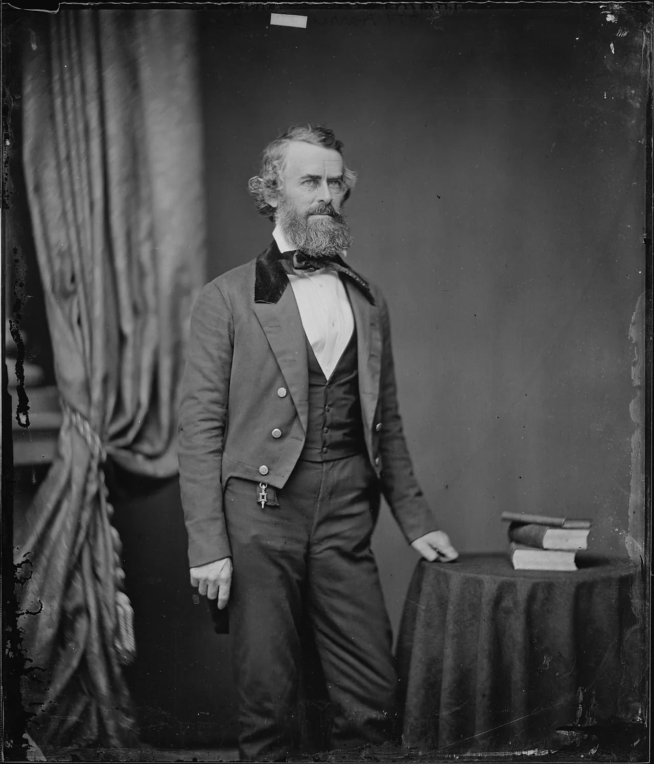 Porträt von Thomas L. Harris (1816–1858) – Gedenkseite