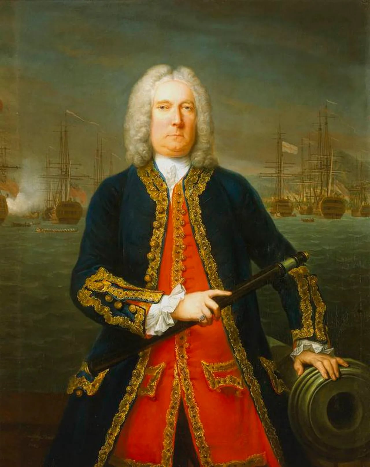 Porträt von Thomas Mathews (1676–1751) – Gedenkseite