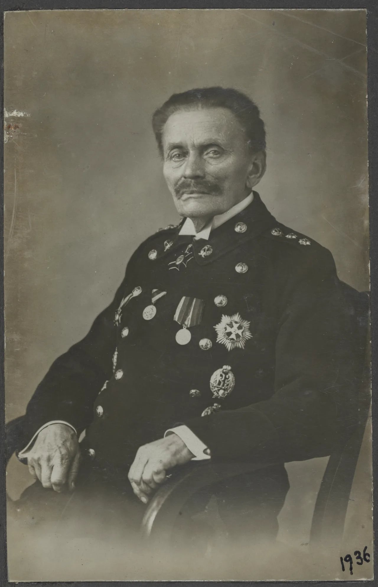 Portrait of Otto Eduard Buhgan (1859–1942) – memorial page