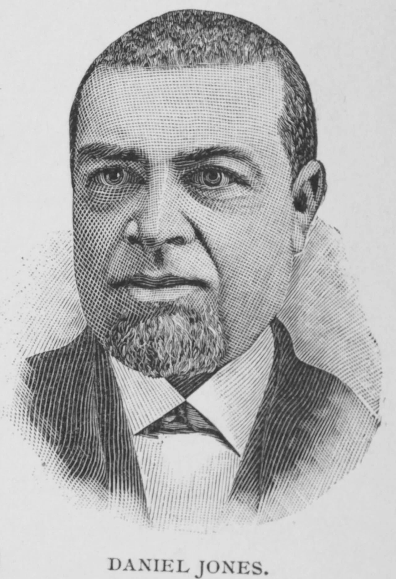 Portrait of Daniel Jones (1830–1891) – memorial page
