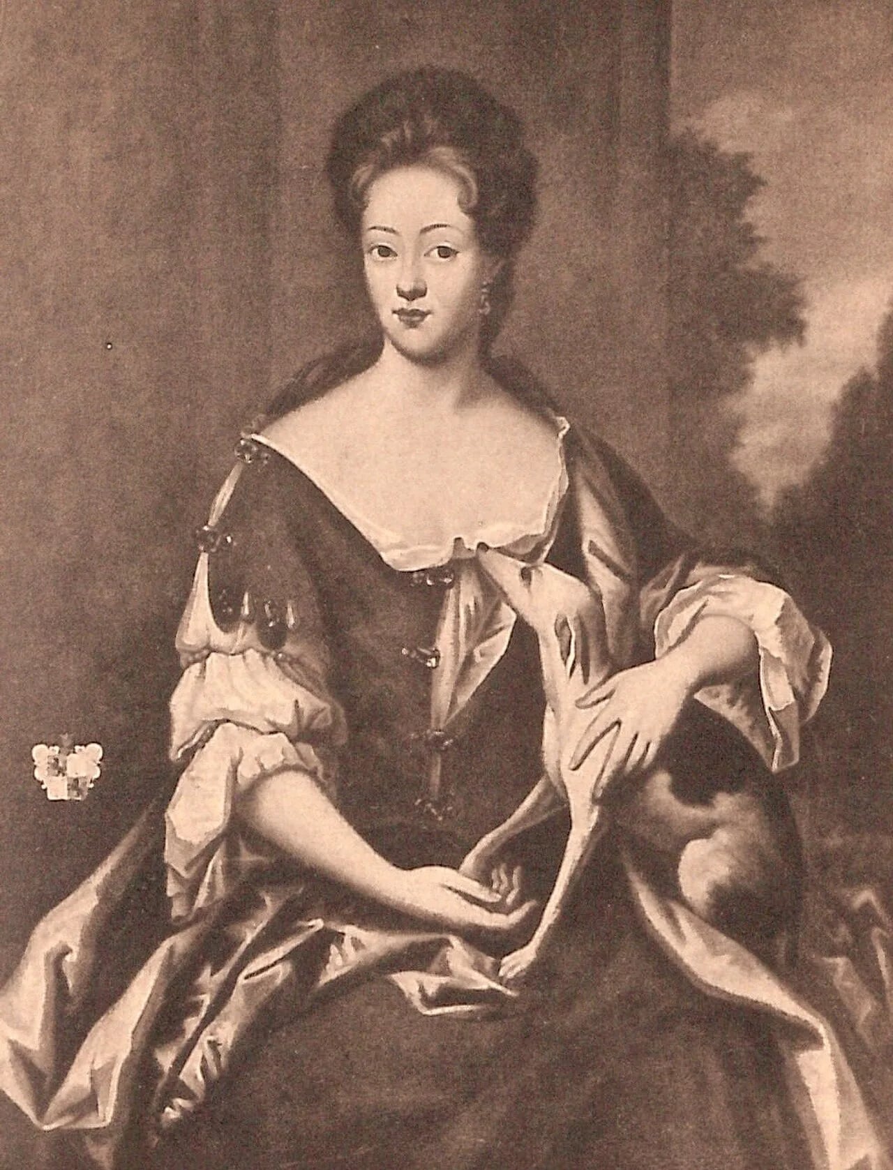 Portrait of Henriette Magrethe von Lente (1676–1703) – memorial page