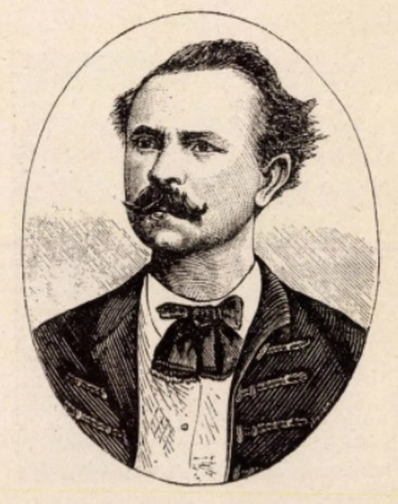 Porträt von György Völgyi (1827–1893) – Gedenkseite