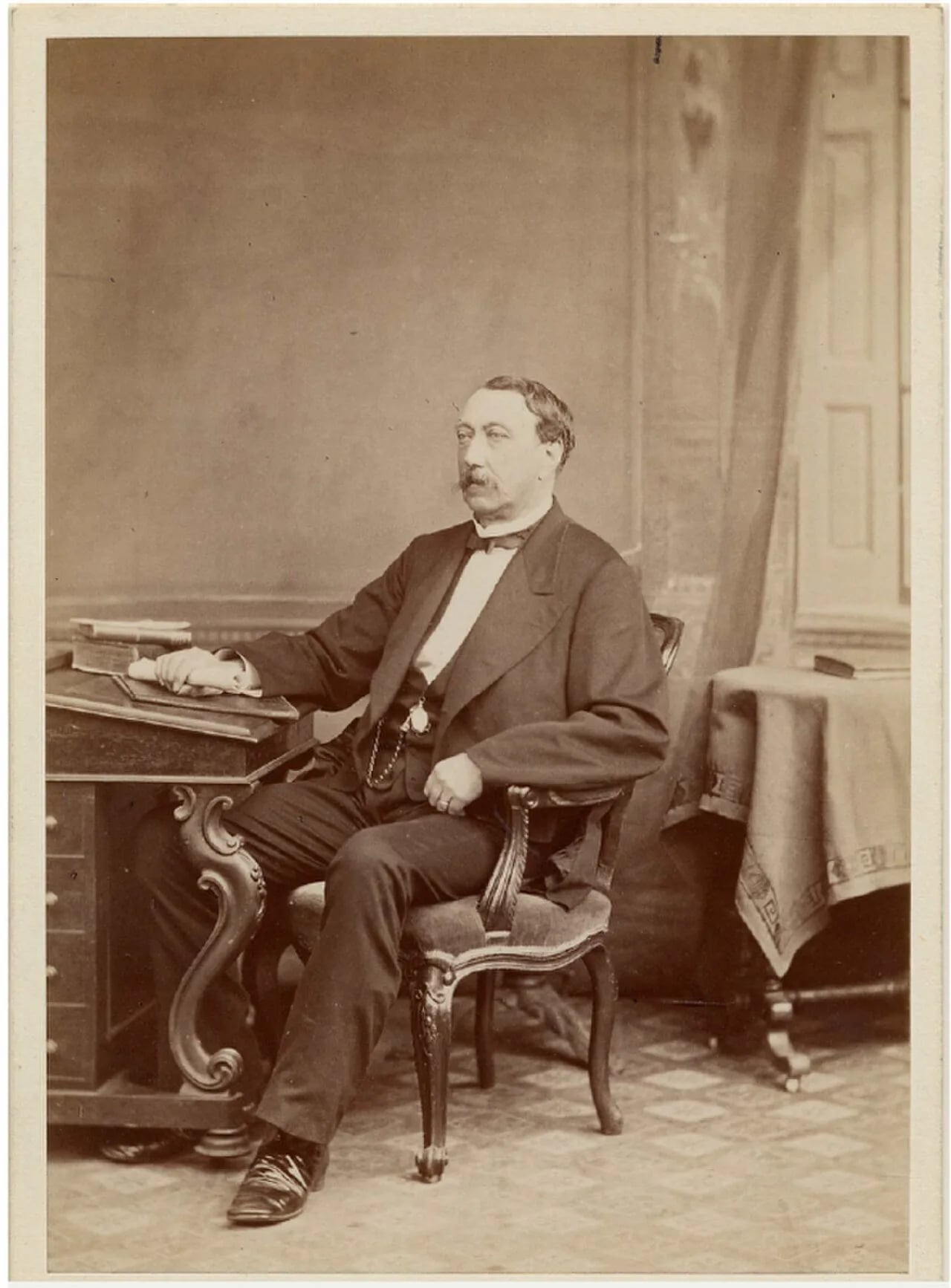 Porträt von Auguste Emmanuel Turrettini (1818–1881) – Gedenkseite