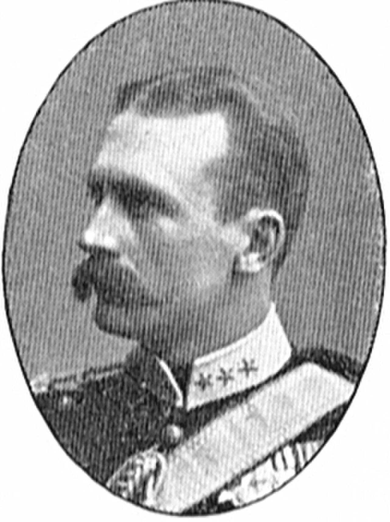 Porträt von Sune Wennerberg (1855–1908) – Gedenkseite