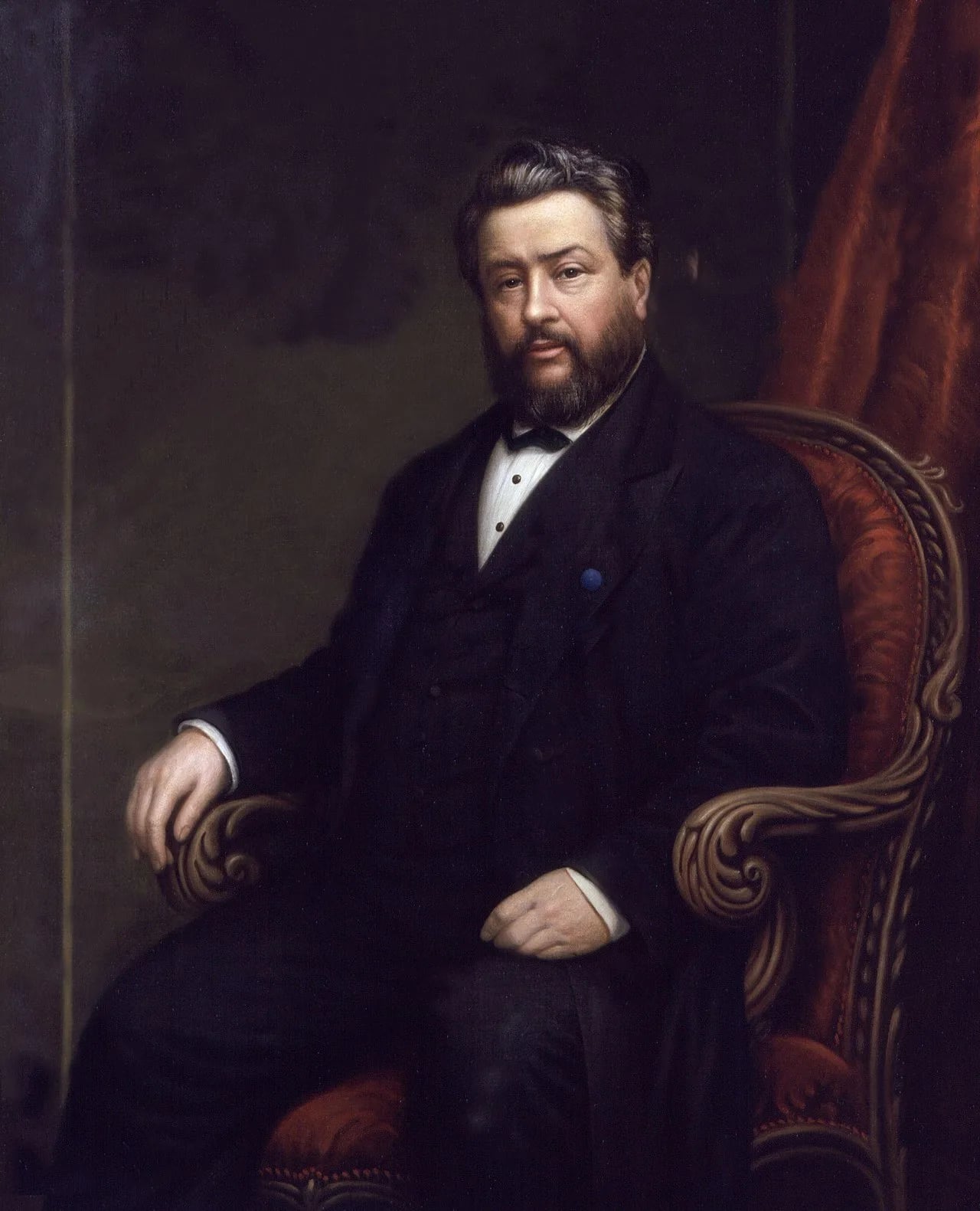 Portrait of Charles Haddon Spurgeon (1834–1892) – memorial page