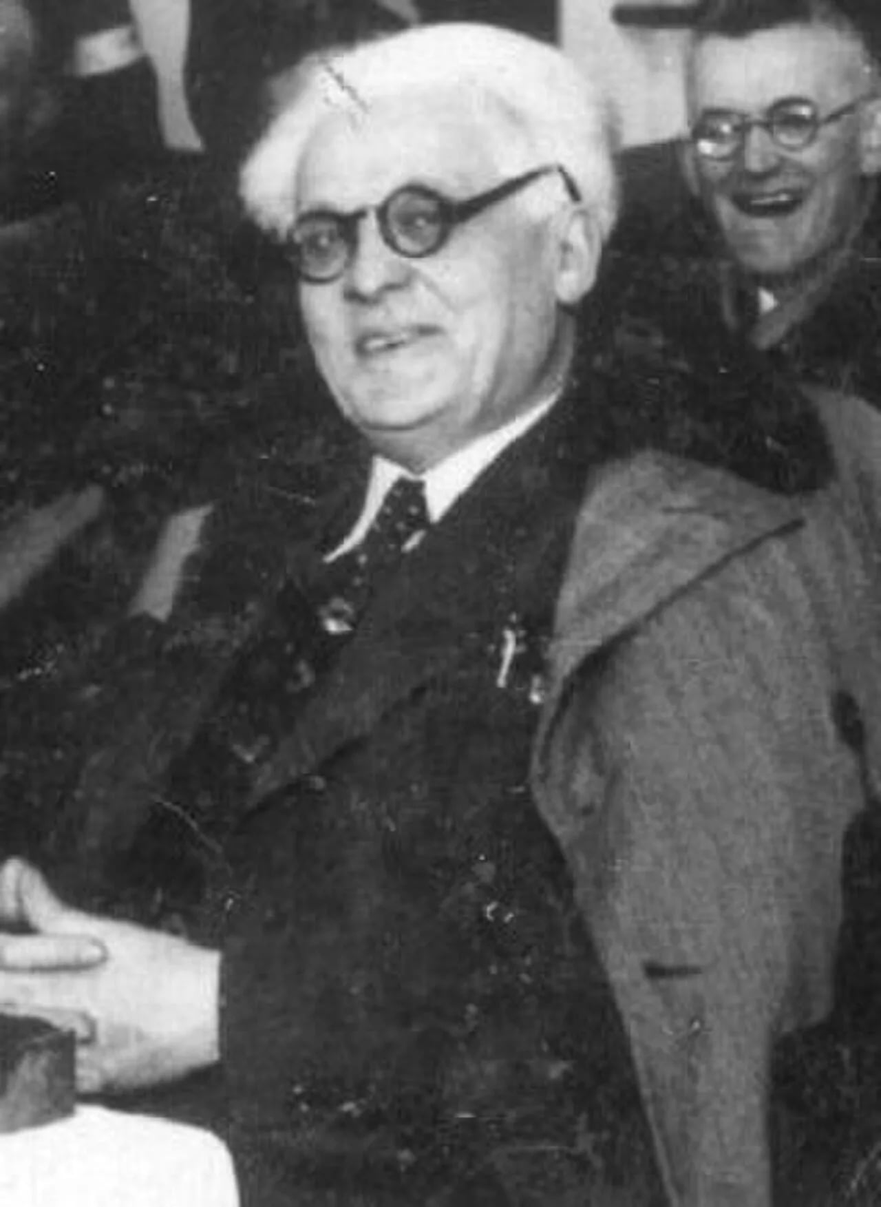 Porträt von Chaim Rumkowski (1877–1944) – Gedenkseite