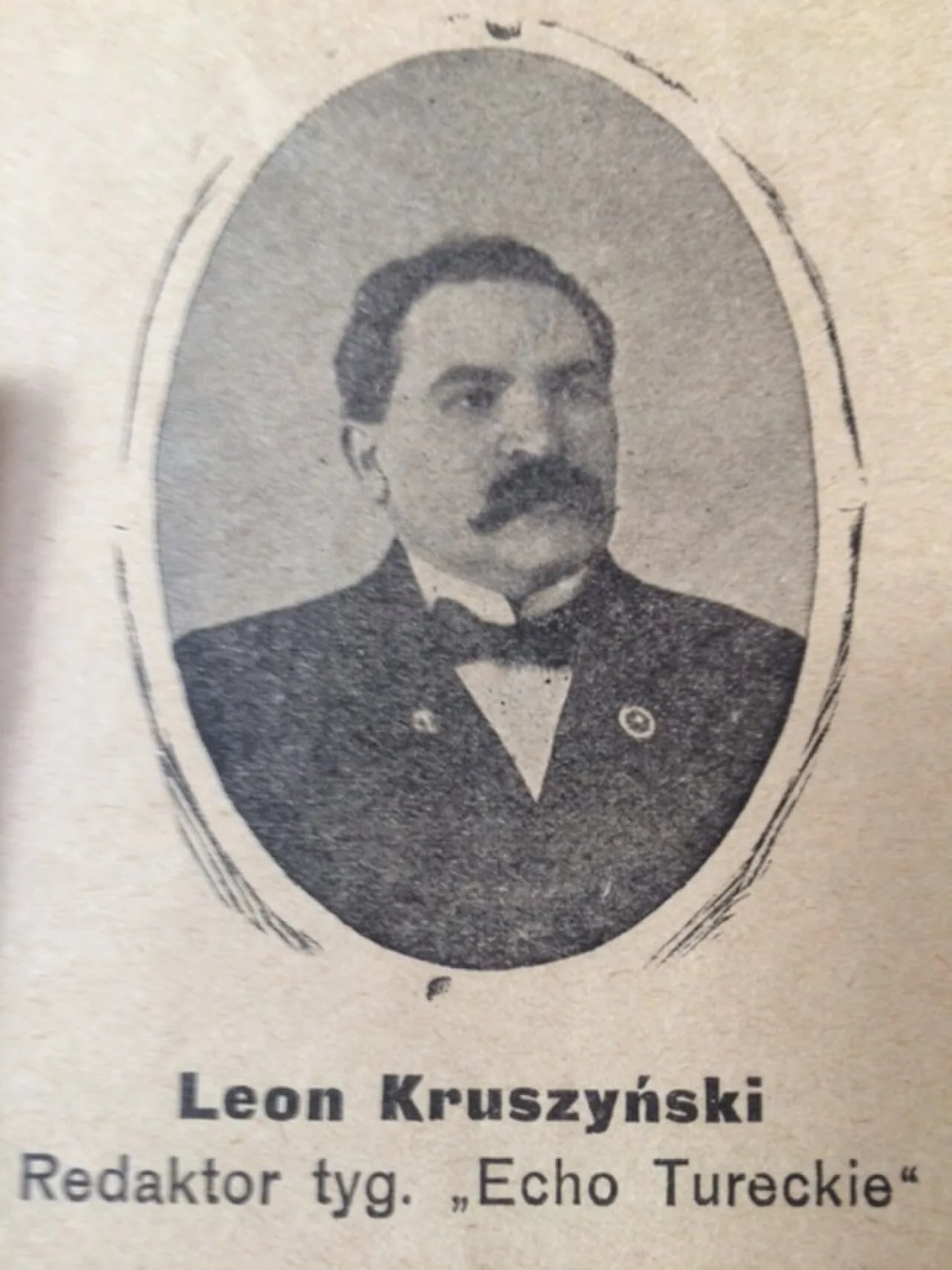 Portrait of Leon Lubomir Kruszyński (1857–1935) – memorial page