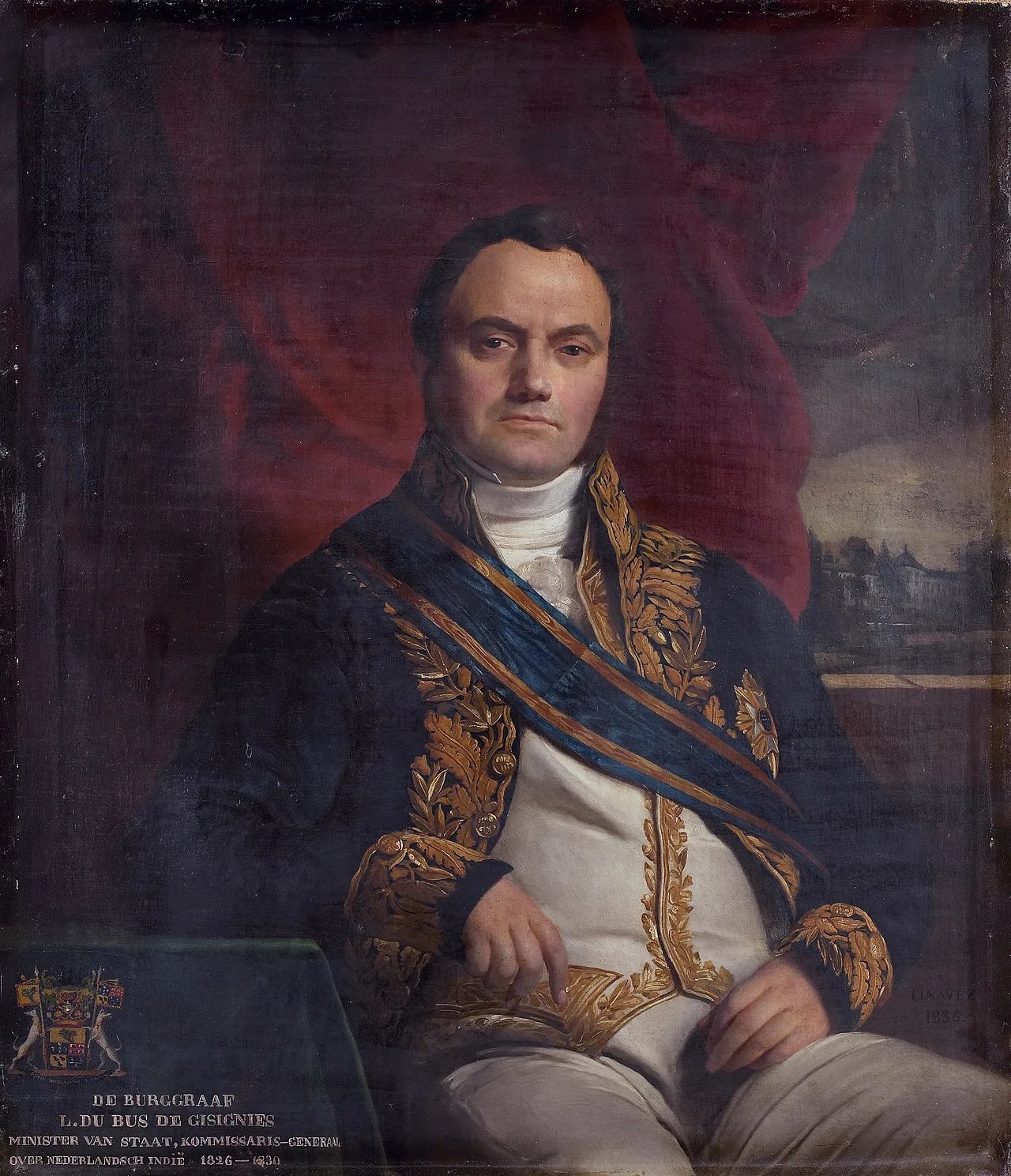 Portrait of Leonard du Bus de Gisignies (1780–1849) – memorial page