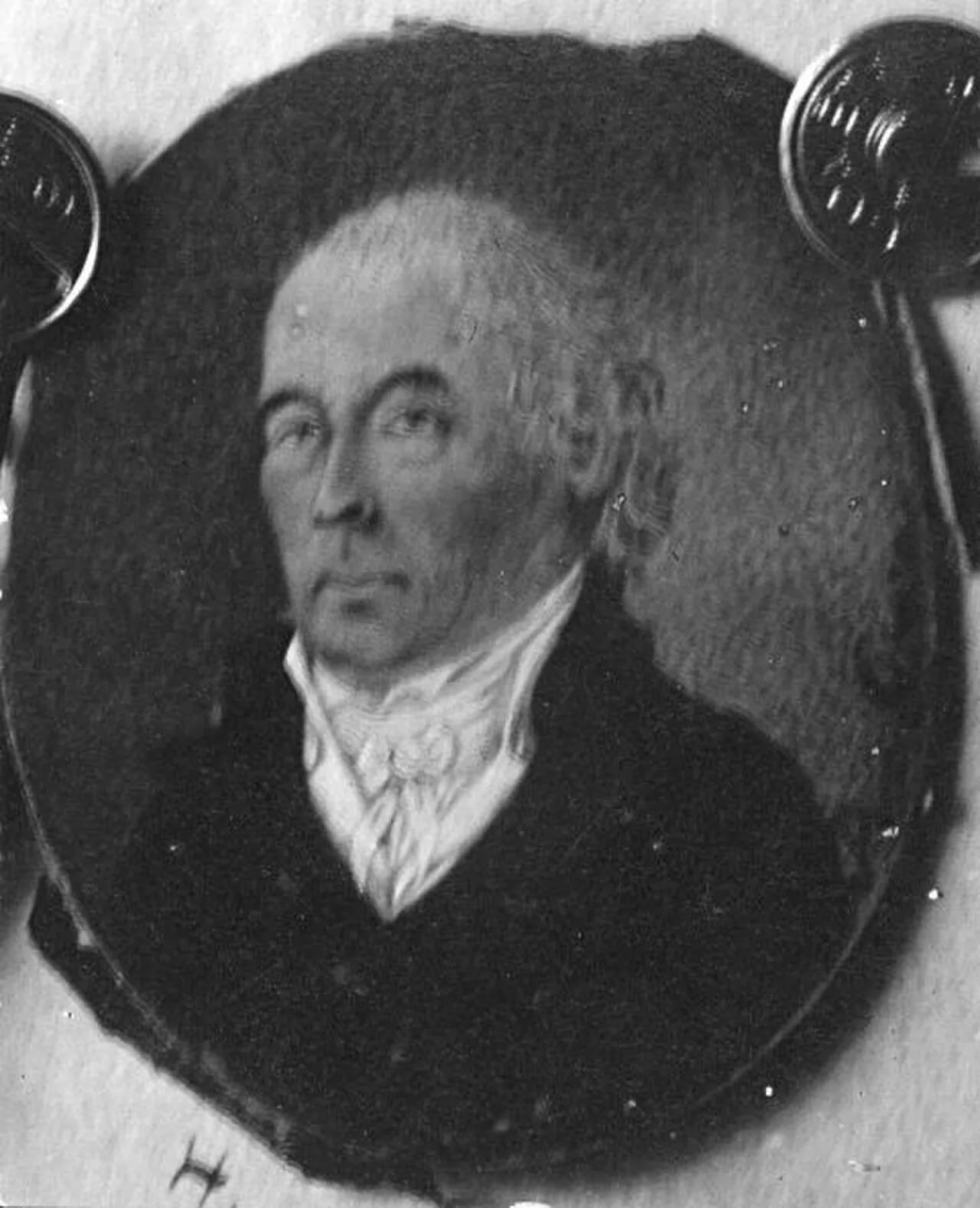 Portrait of Hans Christophersen Blom (1744–1814) – memorial page