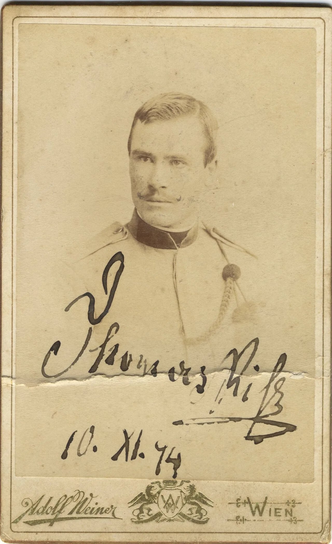 Portrait of Thomas Riss (1871–1959) – memorial page