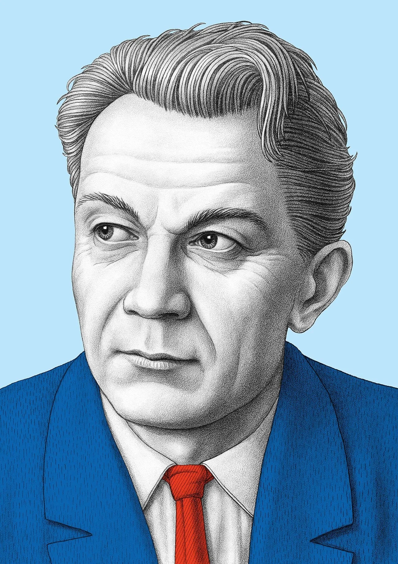 Porträt von Ales Bachyla (1918–1983) – Gedenkseite