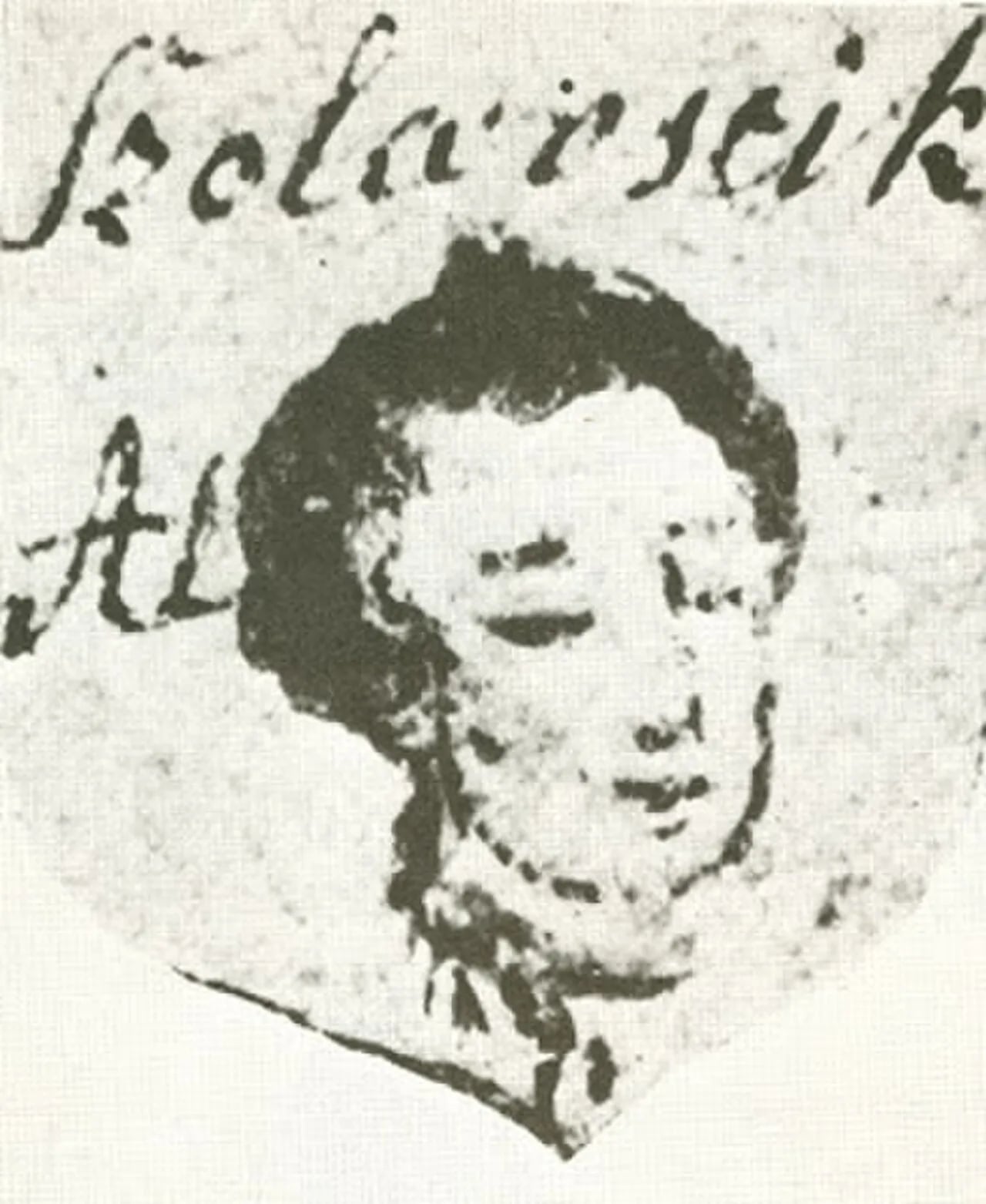 Portrait of Sándor Szolártsik (1766–1795) – memorial page