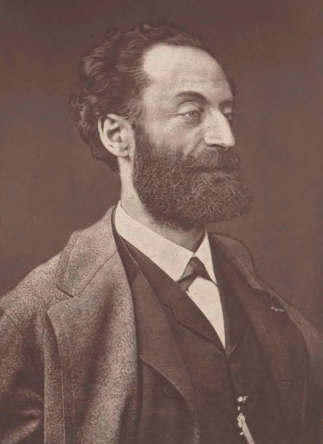 Porträt von Ernest Cézanne (1830–1876) – Gedenkseite