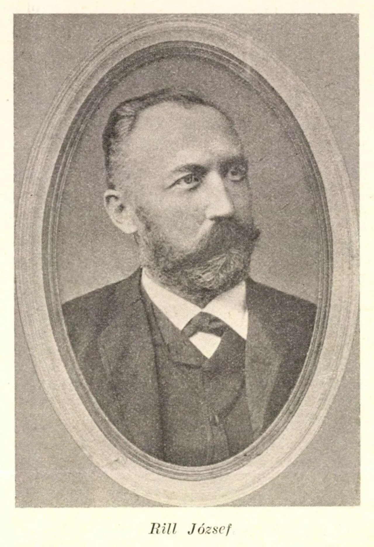 Porträt von Josef Rill (1839–1909) – Gedenkseite