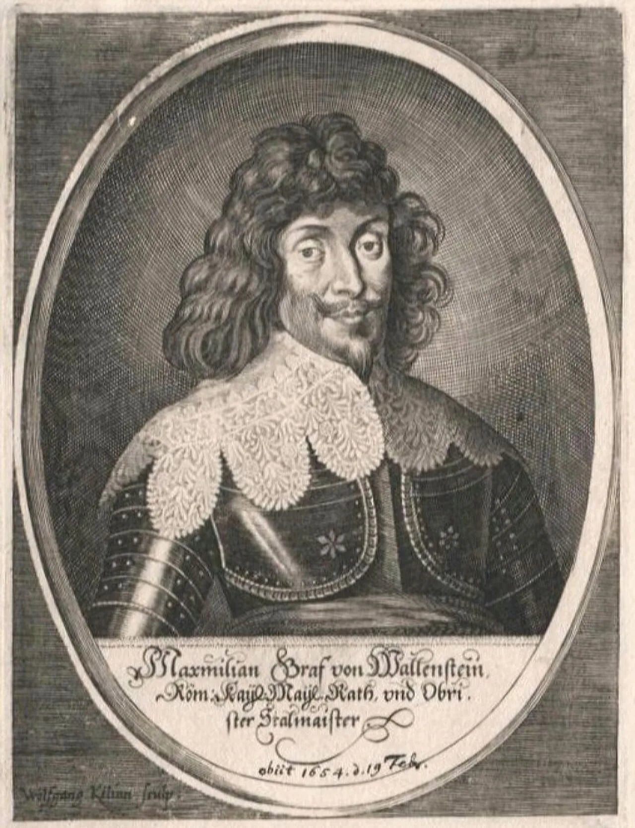 Portrait of Maximilian von Waldstein (1598–1655) – memorial page