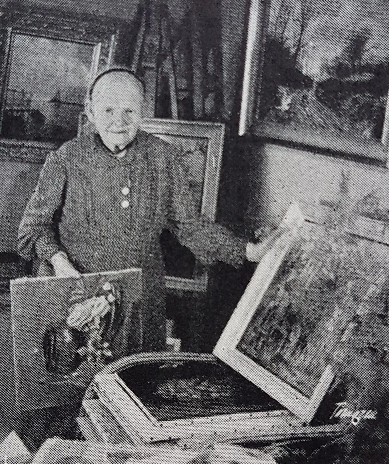 Porträt von Anna Ekström (1859–1949) – Gedenkseite