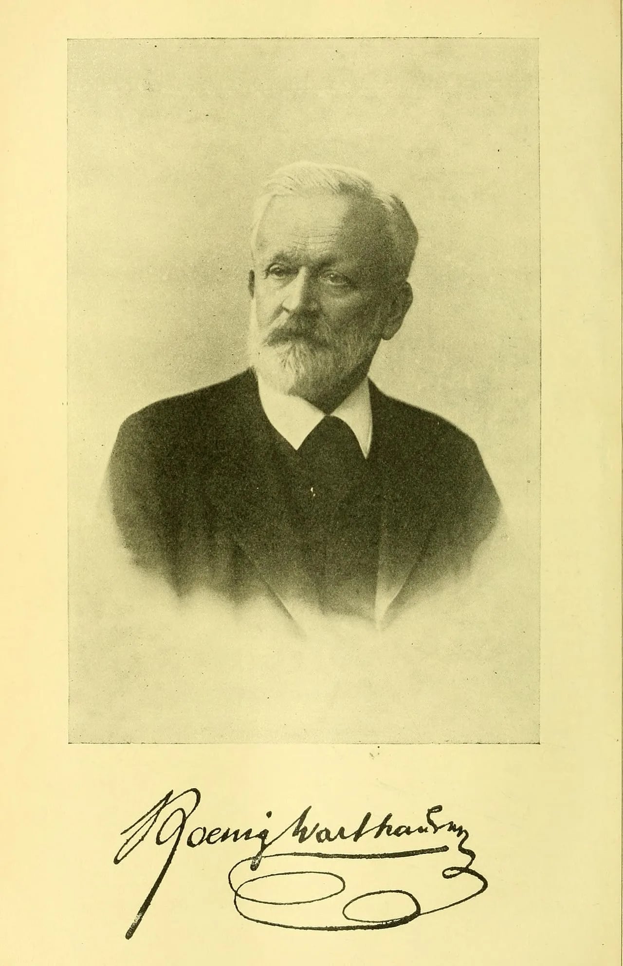 Porträt von Richard von König-Warthausen (1830–1911) – Gedenkseite