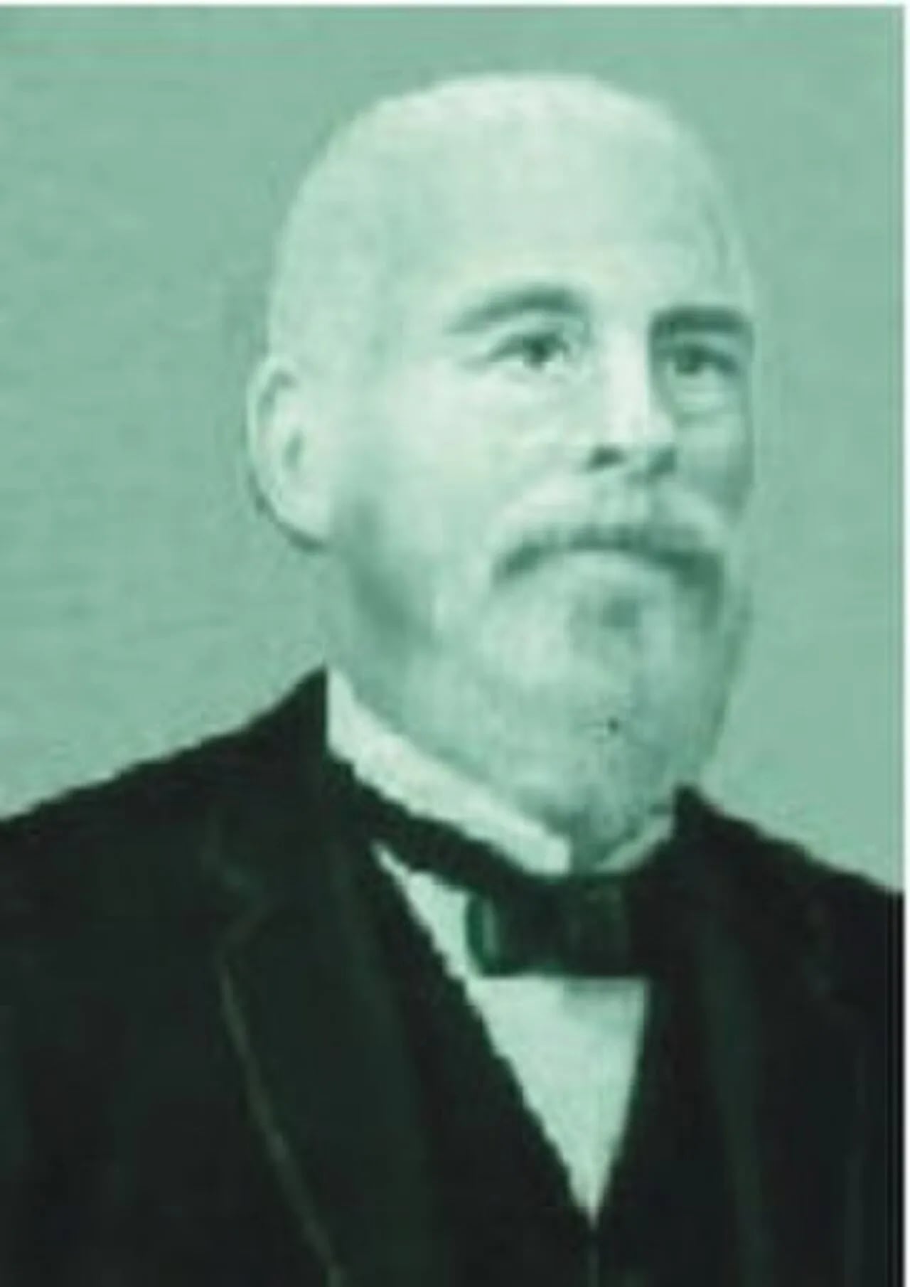 Porträt von Wilhelm Ludwig Raban von Mentzingen (1827–1902) – Gedenkseite