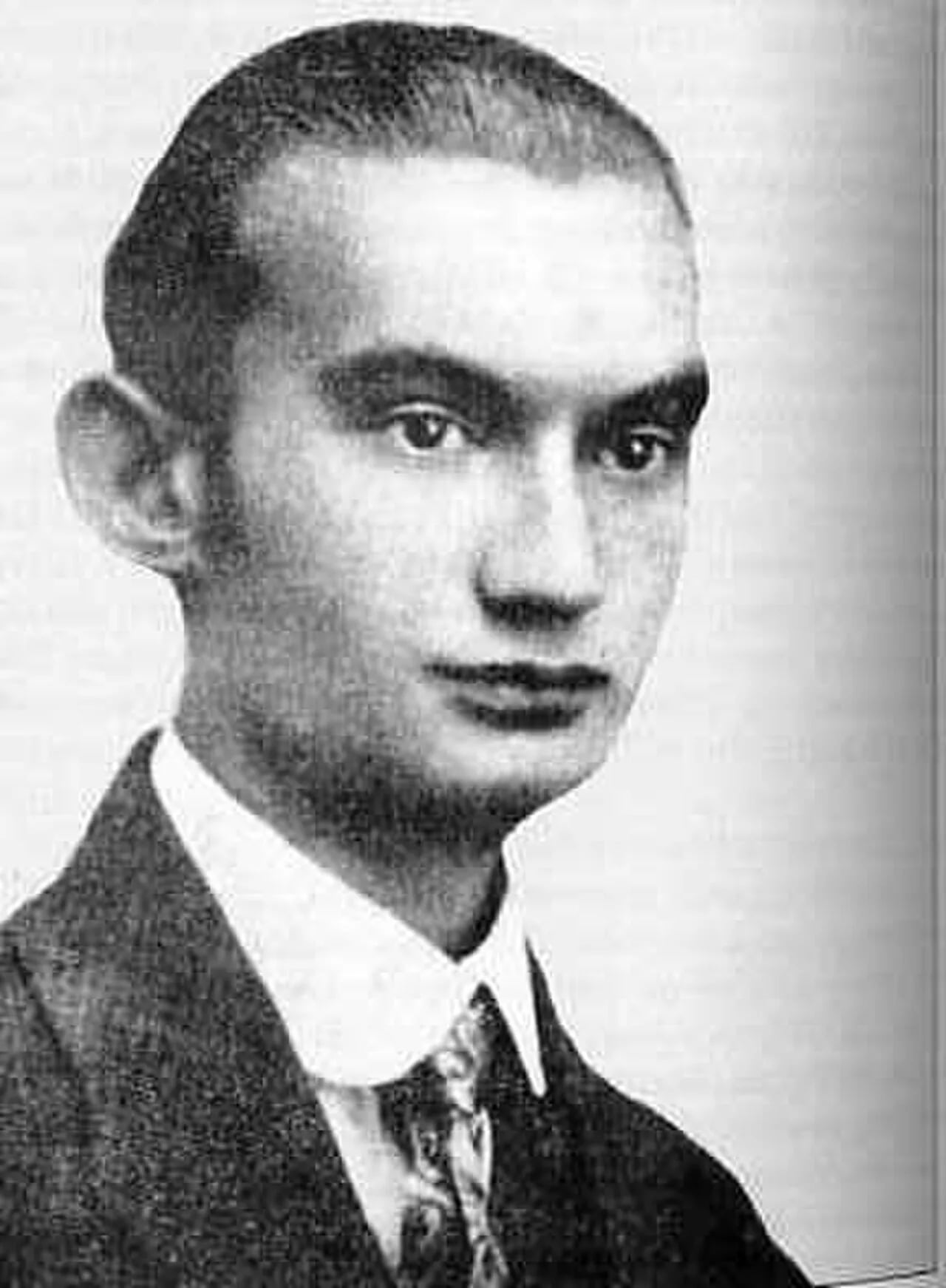 Porträt von Jaroslav Hůlka (1899–1924) – Gedenkseite